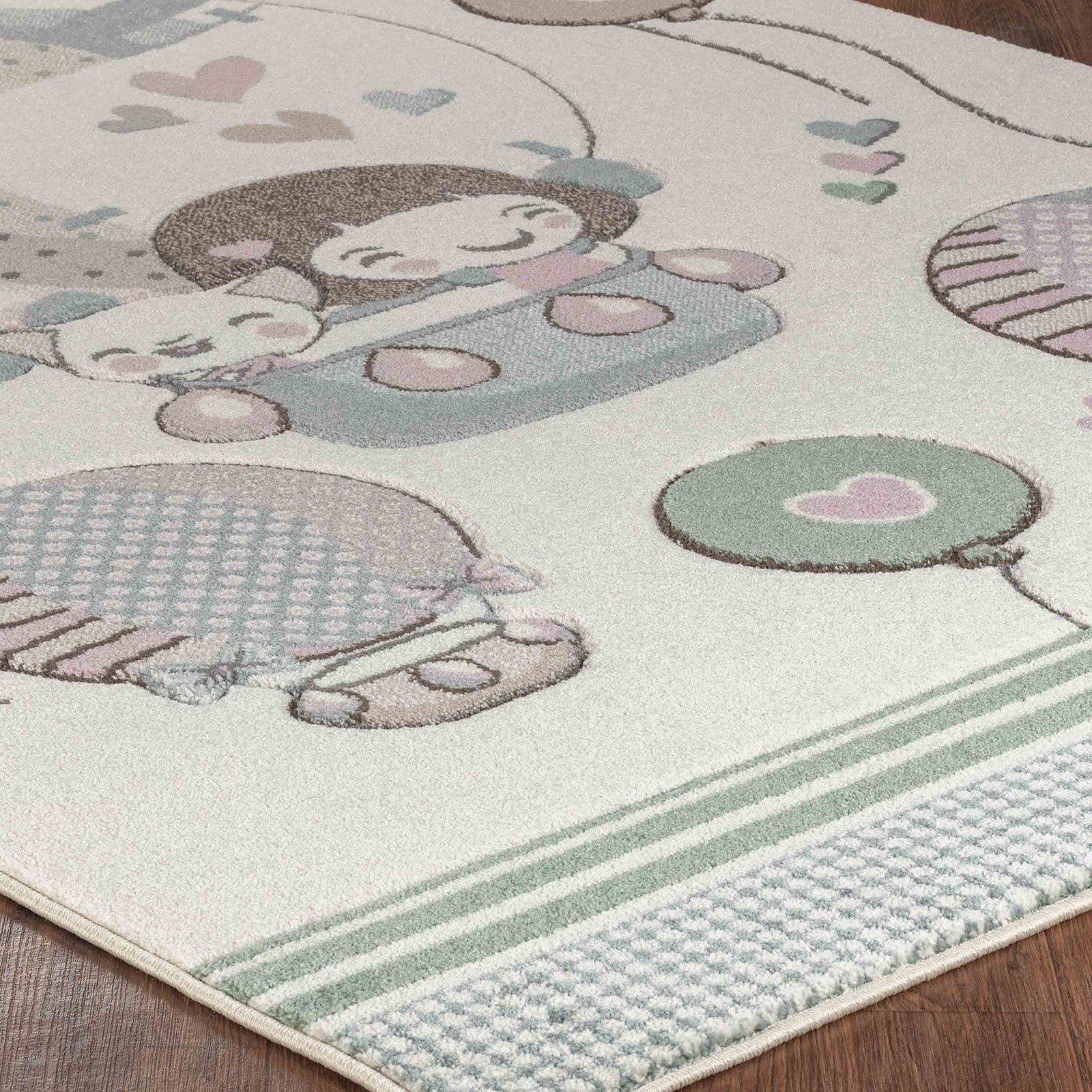 CUTE LOON Kids' Bedroom & Playroom Rug