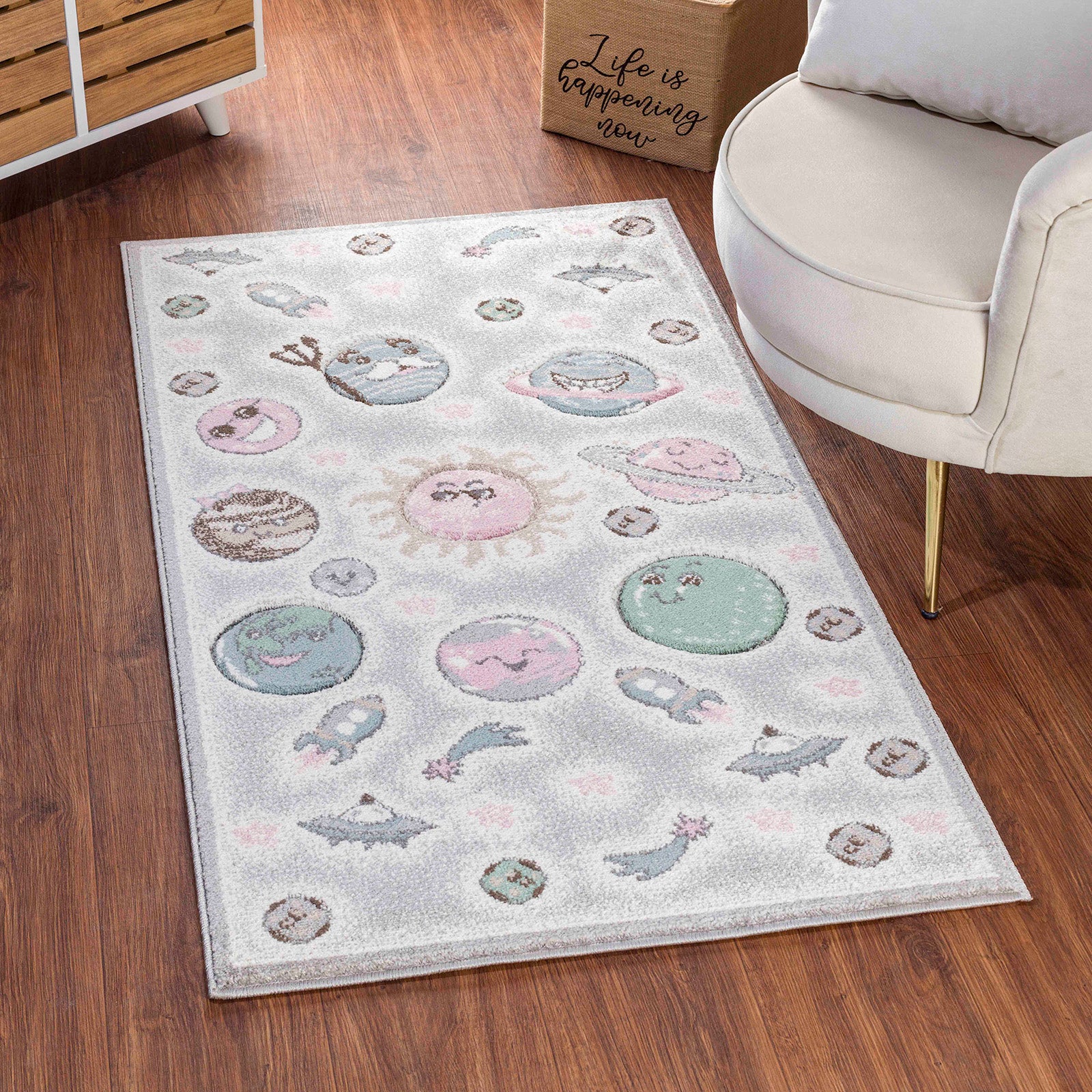 MILKY WAY Kids' Bedroom & Playroom Rug