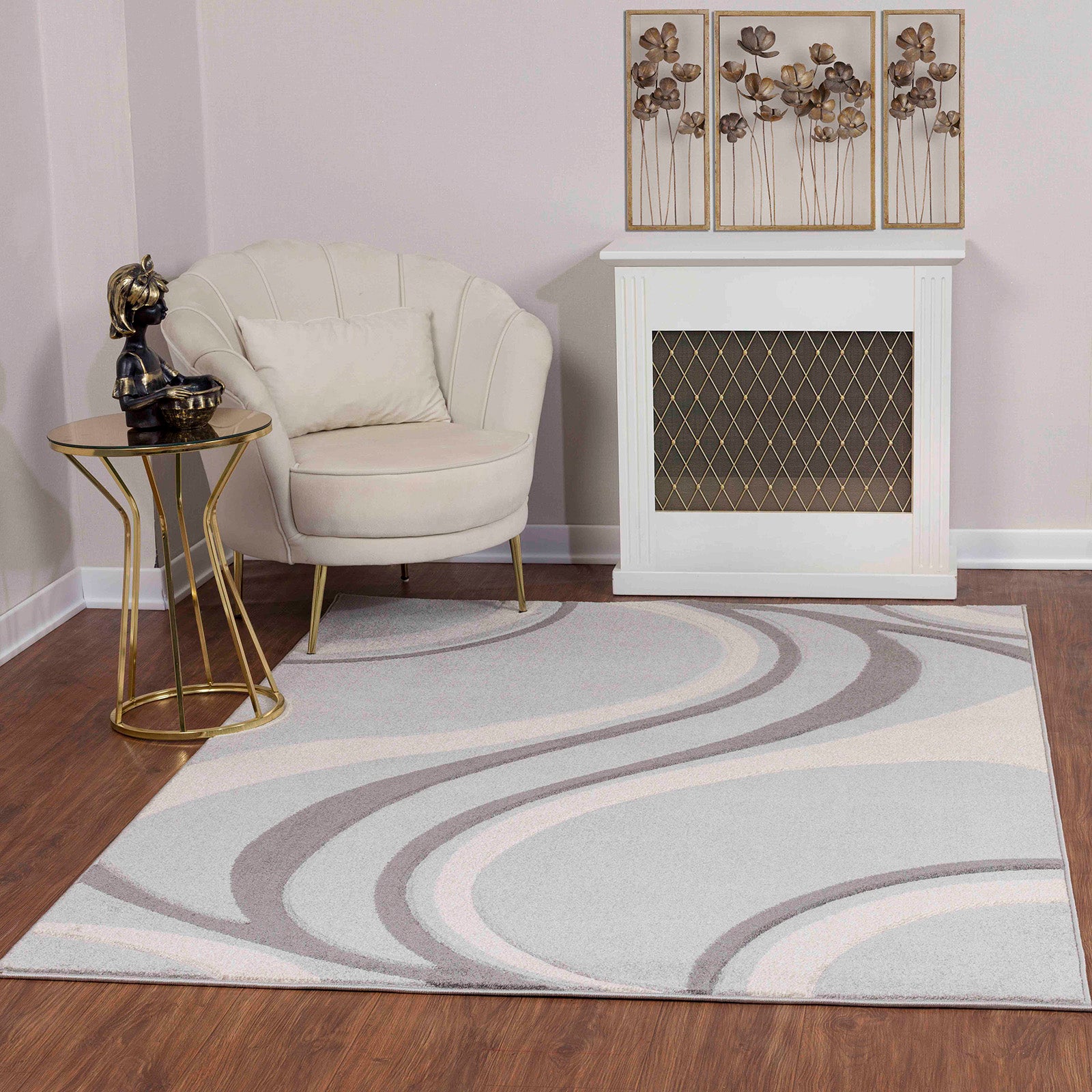 WHITNEY Modern Skandi Area Rug