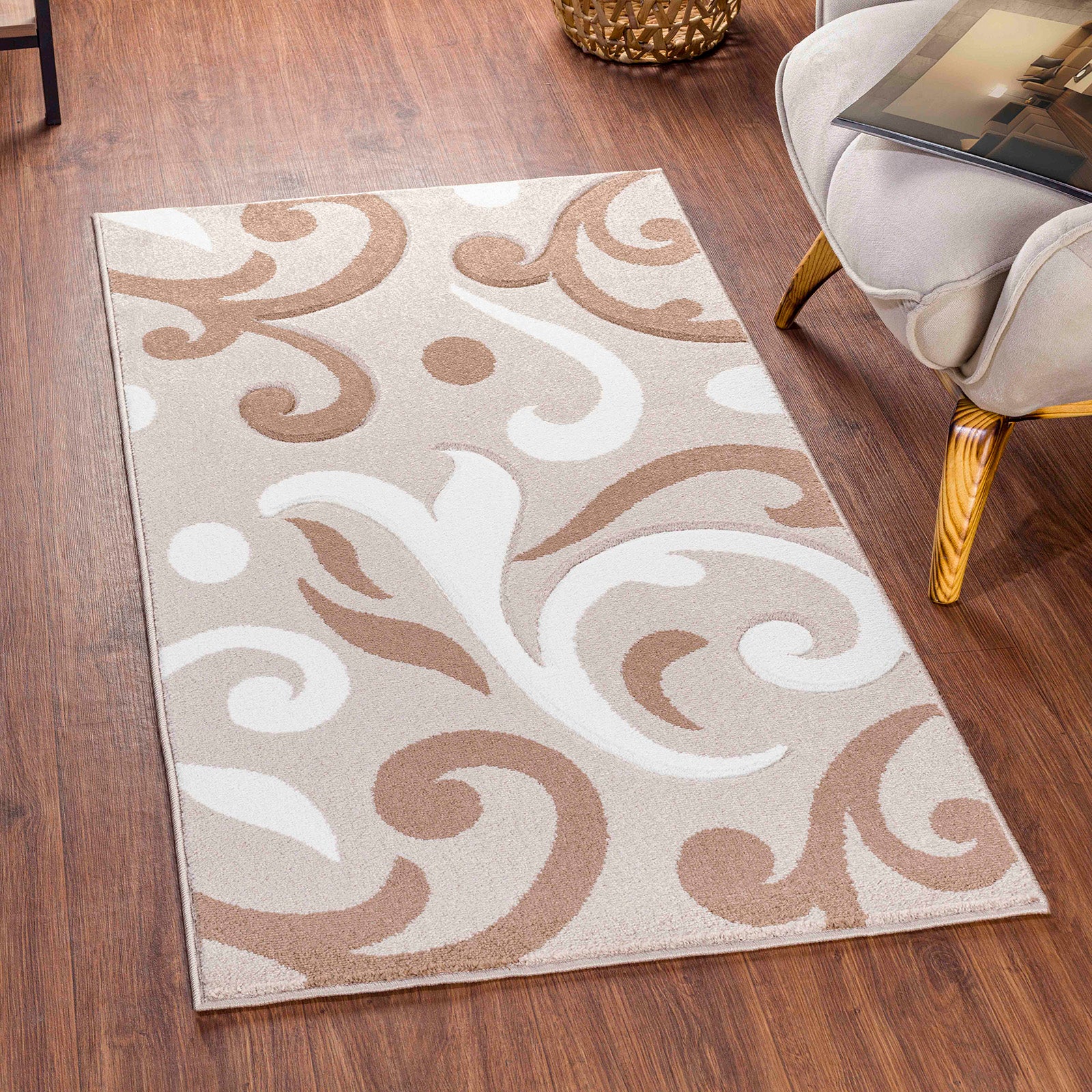 YUMIKO Modern Skandi Area Rug
