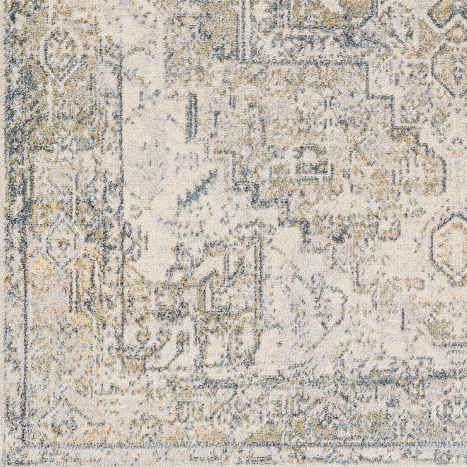 VIVIAN Machine Washable Vintage Area Rug