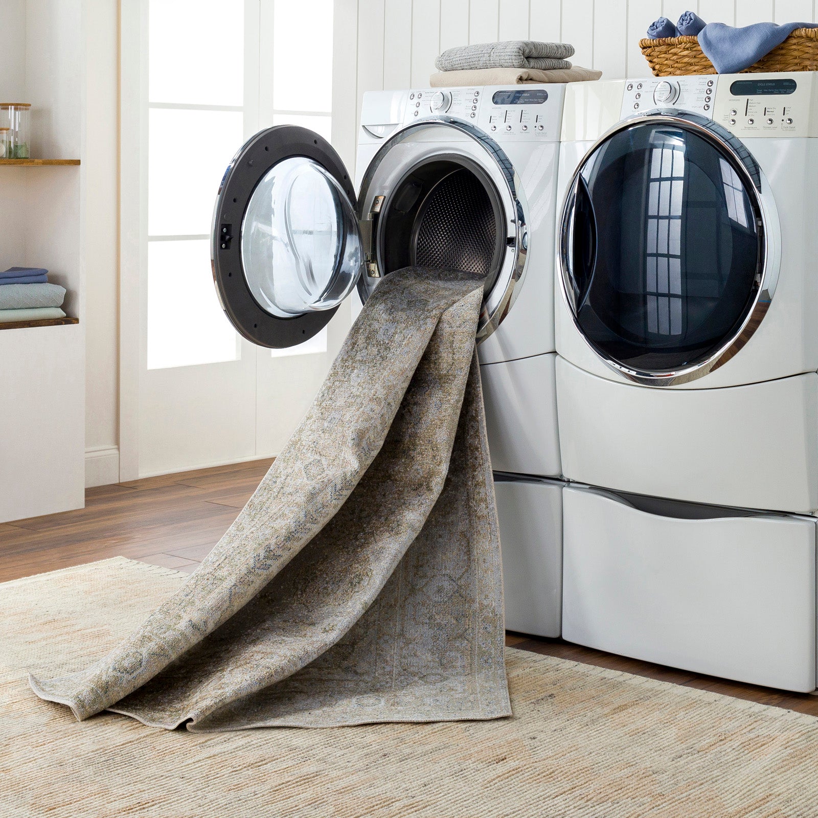 BOKA Machine Washable Vintage Area Rug