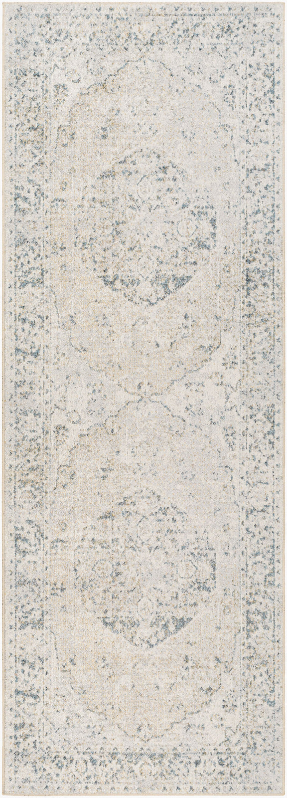 AMAYRA Machine Washable Vintage Area Rug