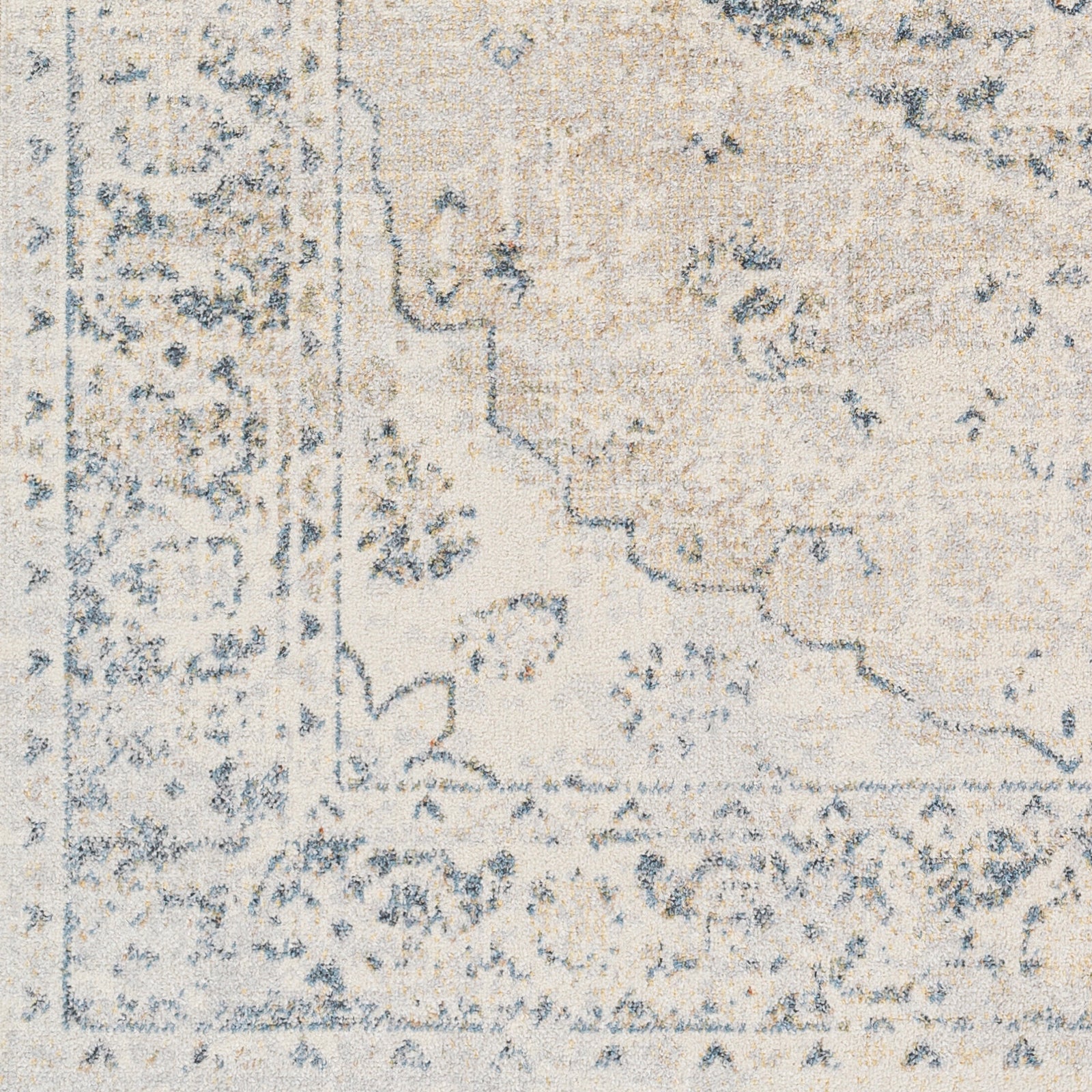 AMAYRA Machine Washable Vintage Area Rug