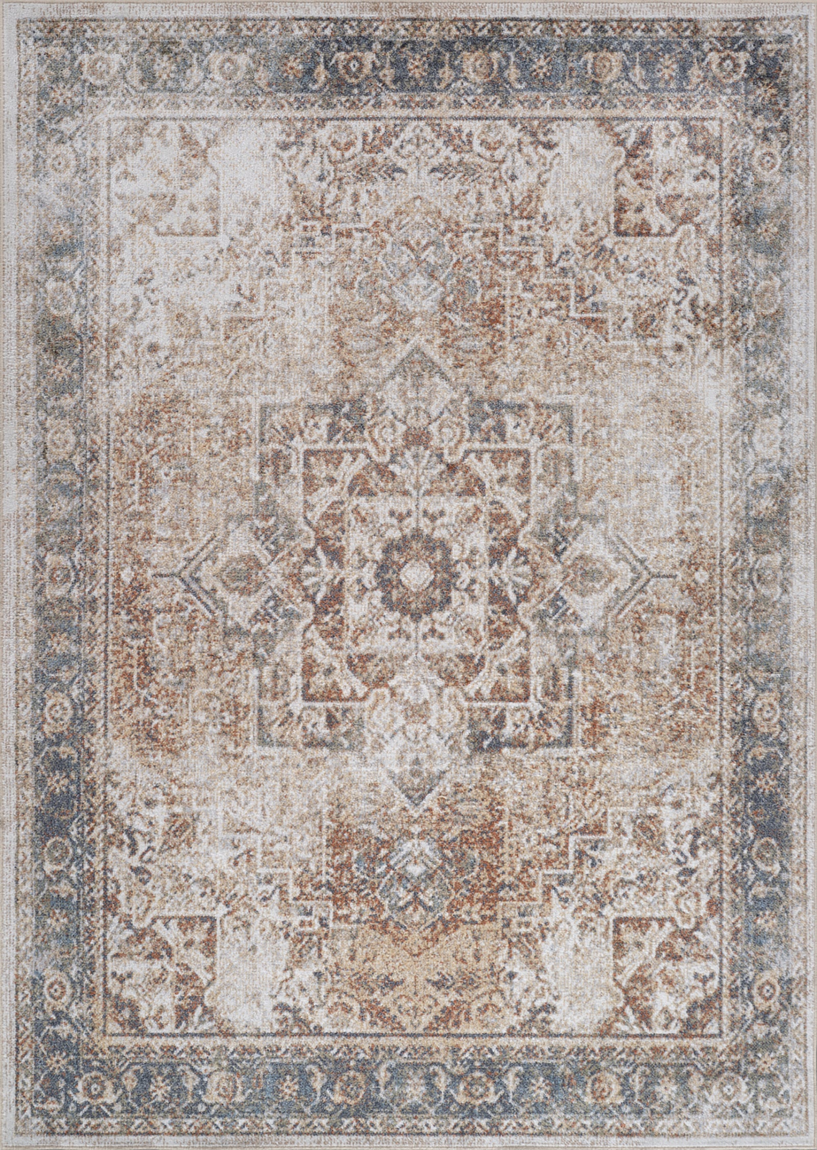 ALORA Machine Washable Vintage Area Rug