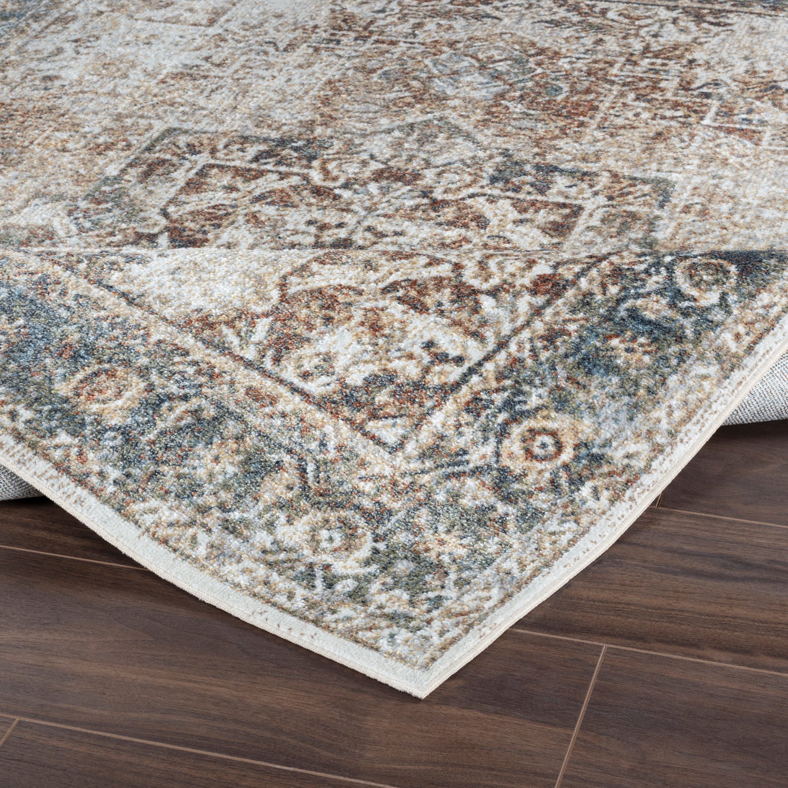 ALORA Machine Washable Vintage Area Rug