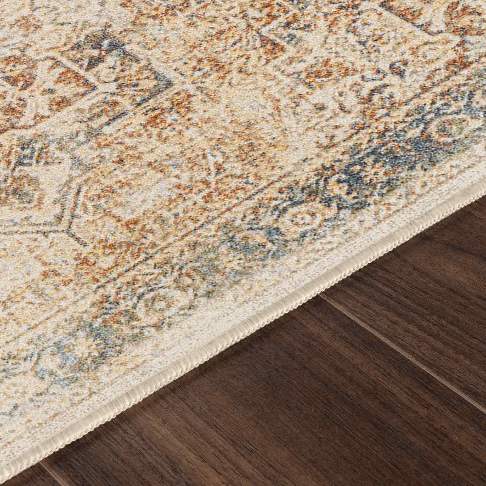 ALORA Machine Washable Vintage Area Rug