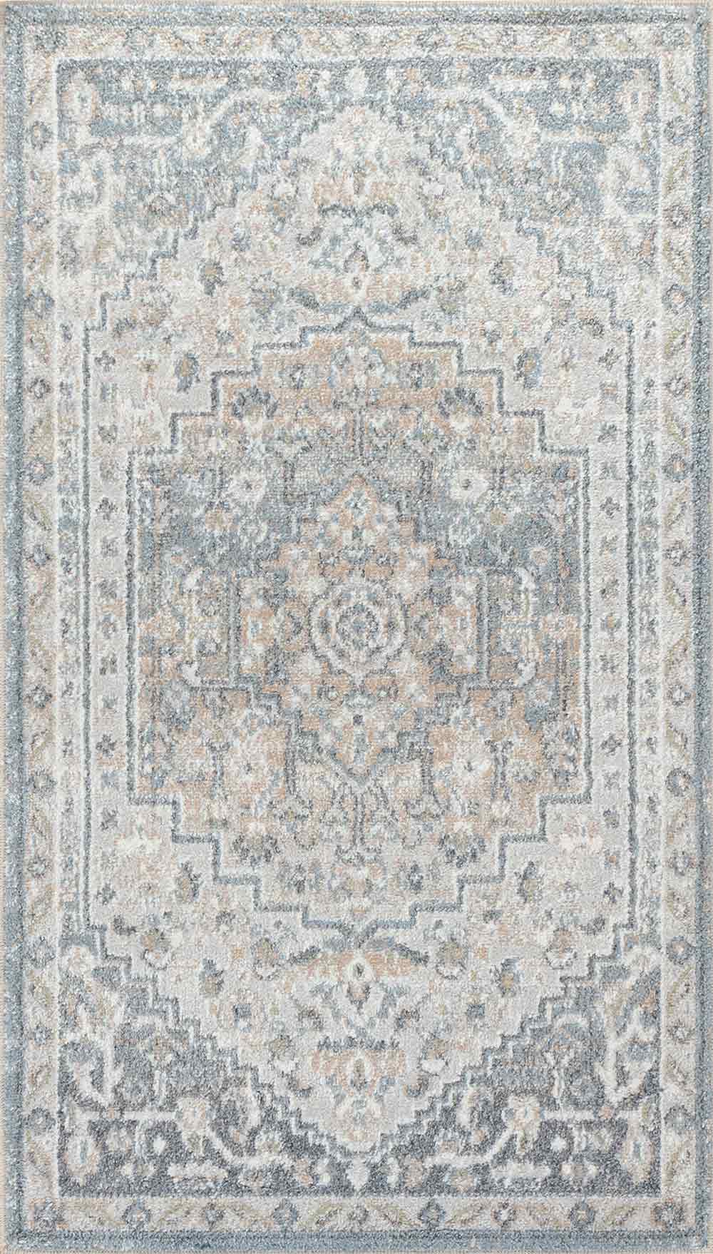 JENNIFER Machine Washable Vintage Area Rug