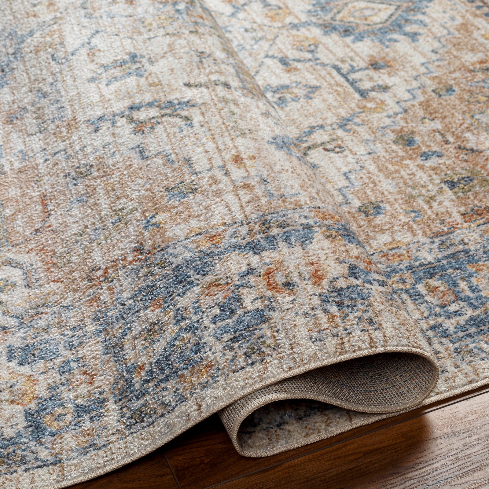 RIVER Machine Washable Vintage Area Rug