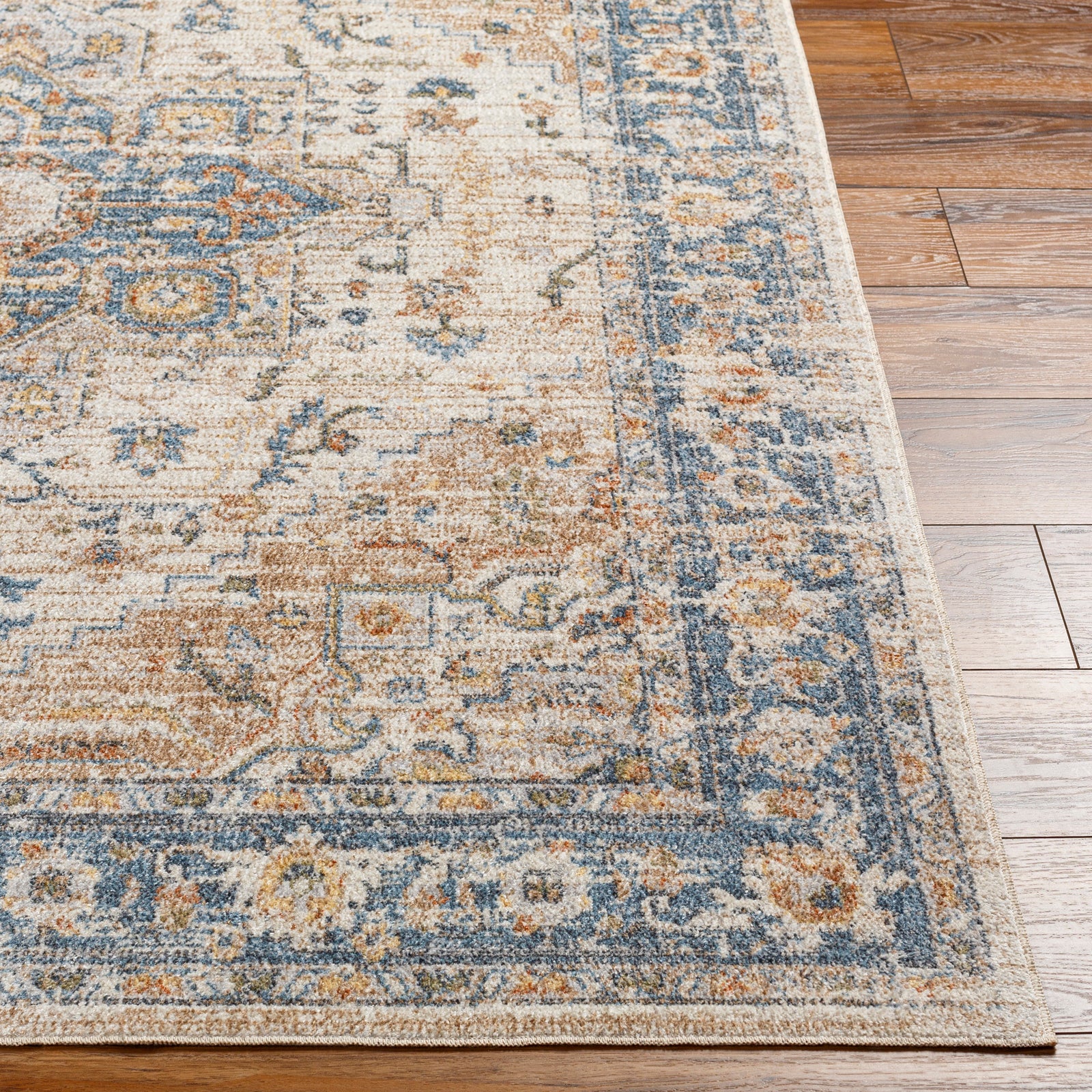 RIVER Machine Washable Vintage Area Rug