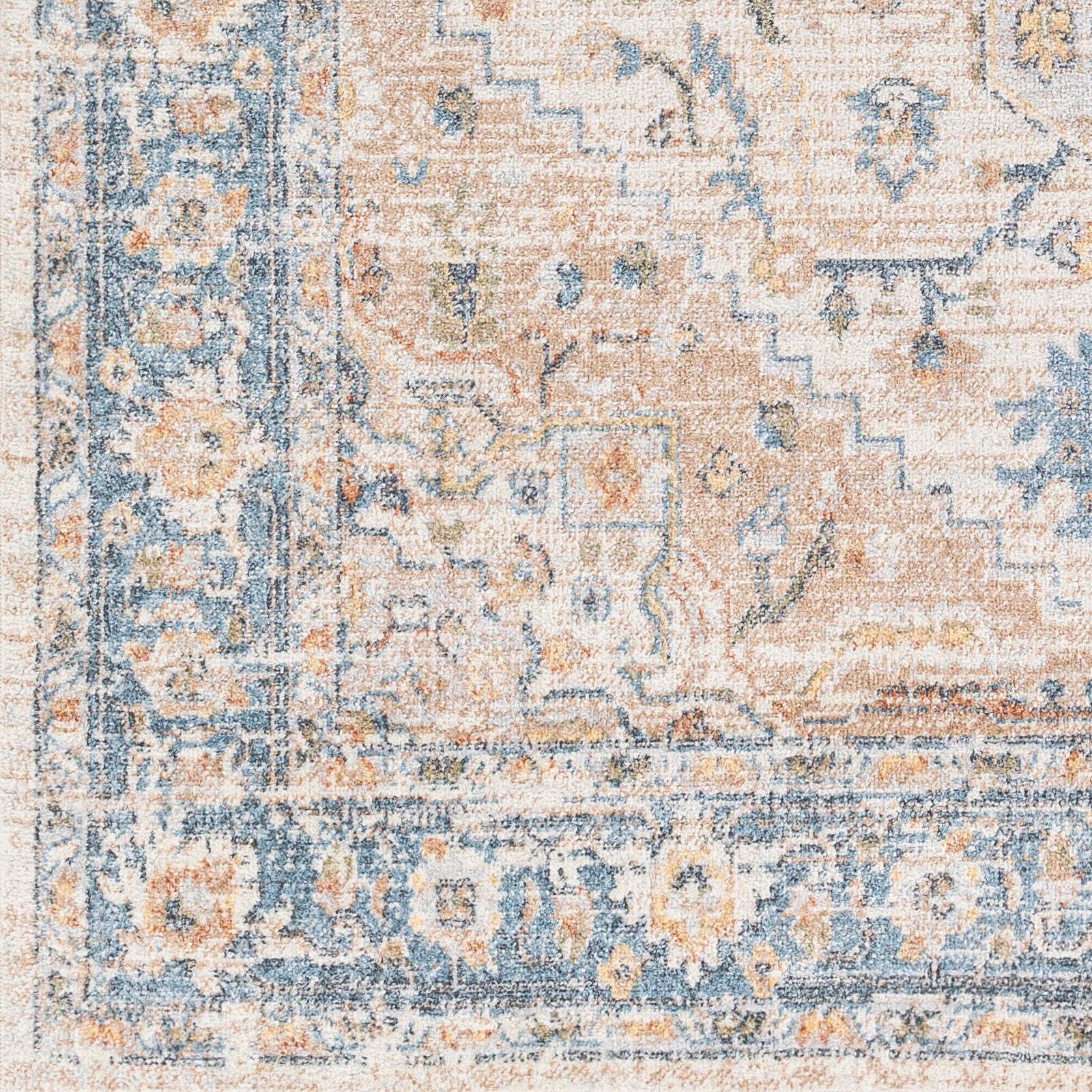 RIVER Machine Washable Vintage Area Rug