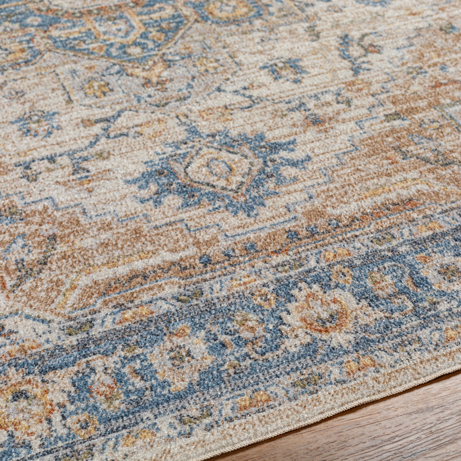 RIVER Machine Washable Vintage Area Rug