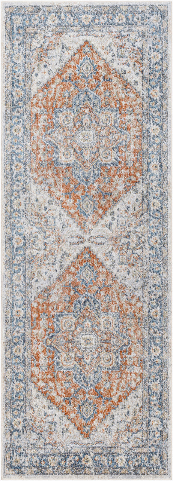RIVER Machine Washable Vintage Area Rug