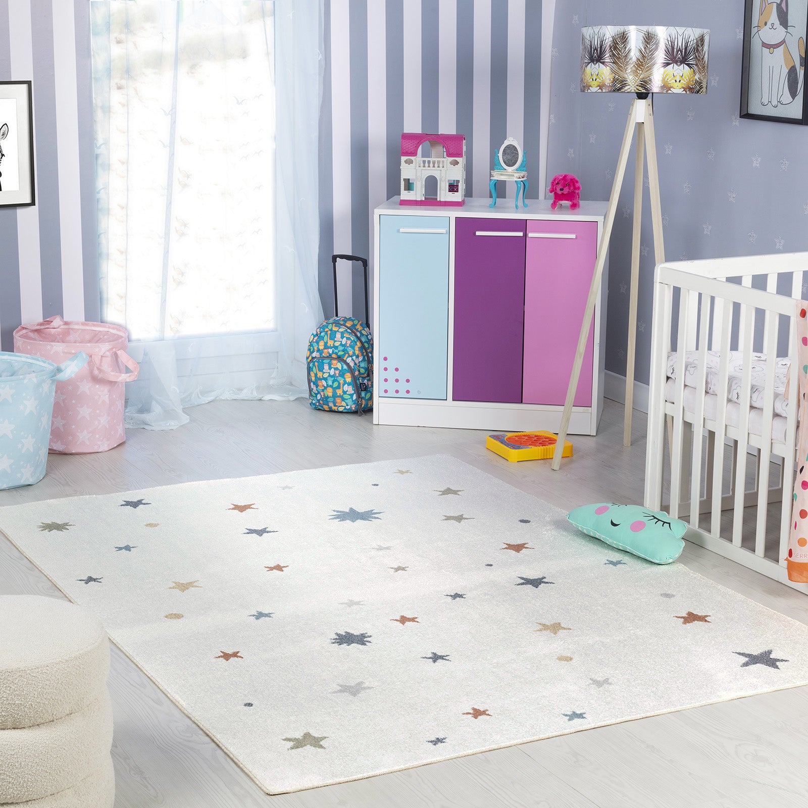 STELLA Machine Washable Kids' Rug