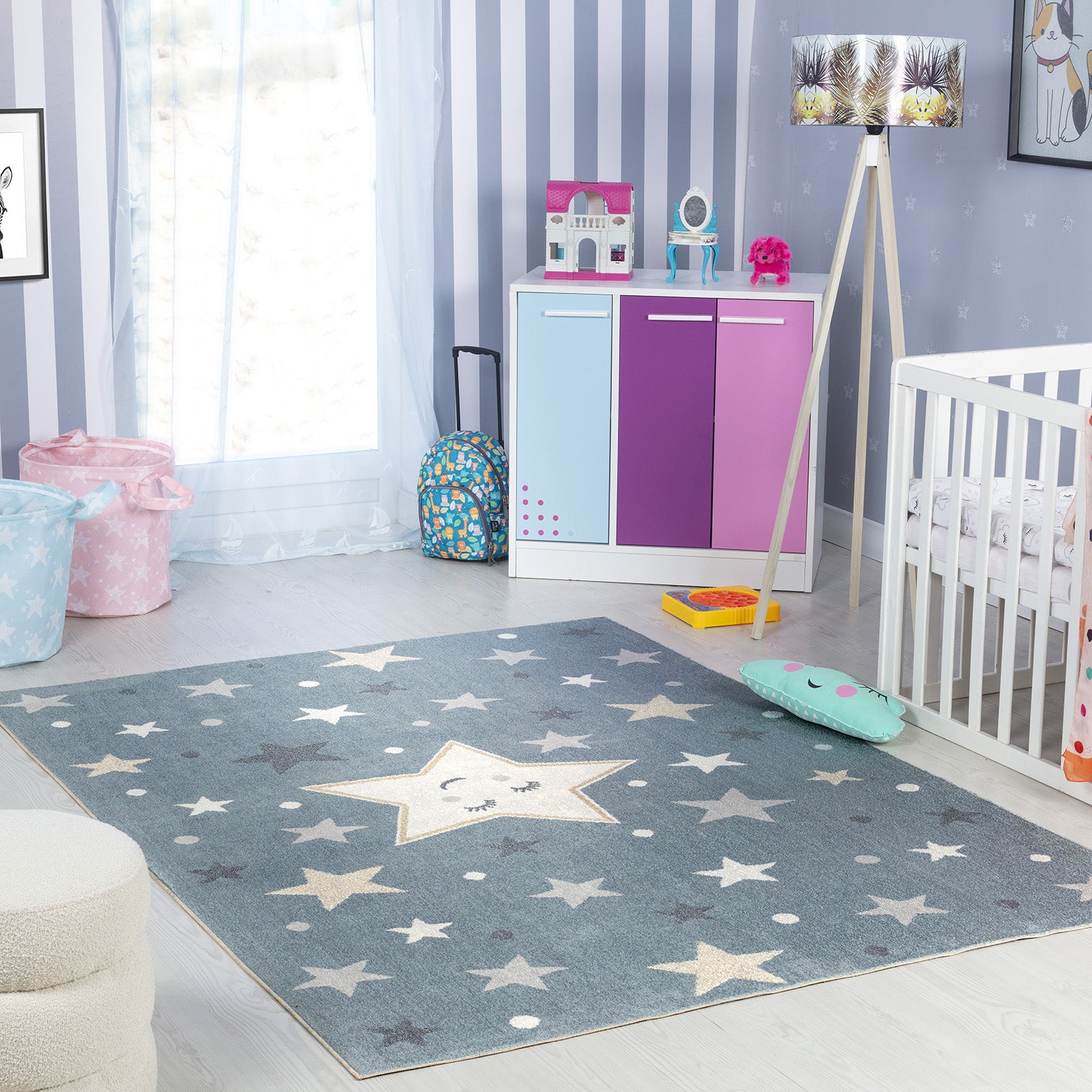 SUPERMAMA Machine Washable Kids' Rug