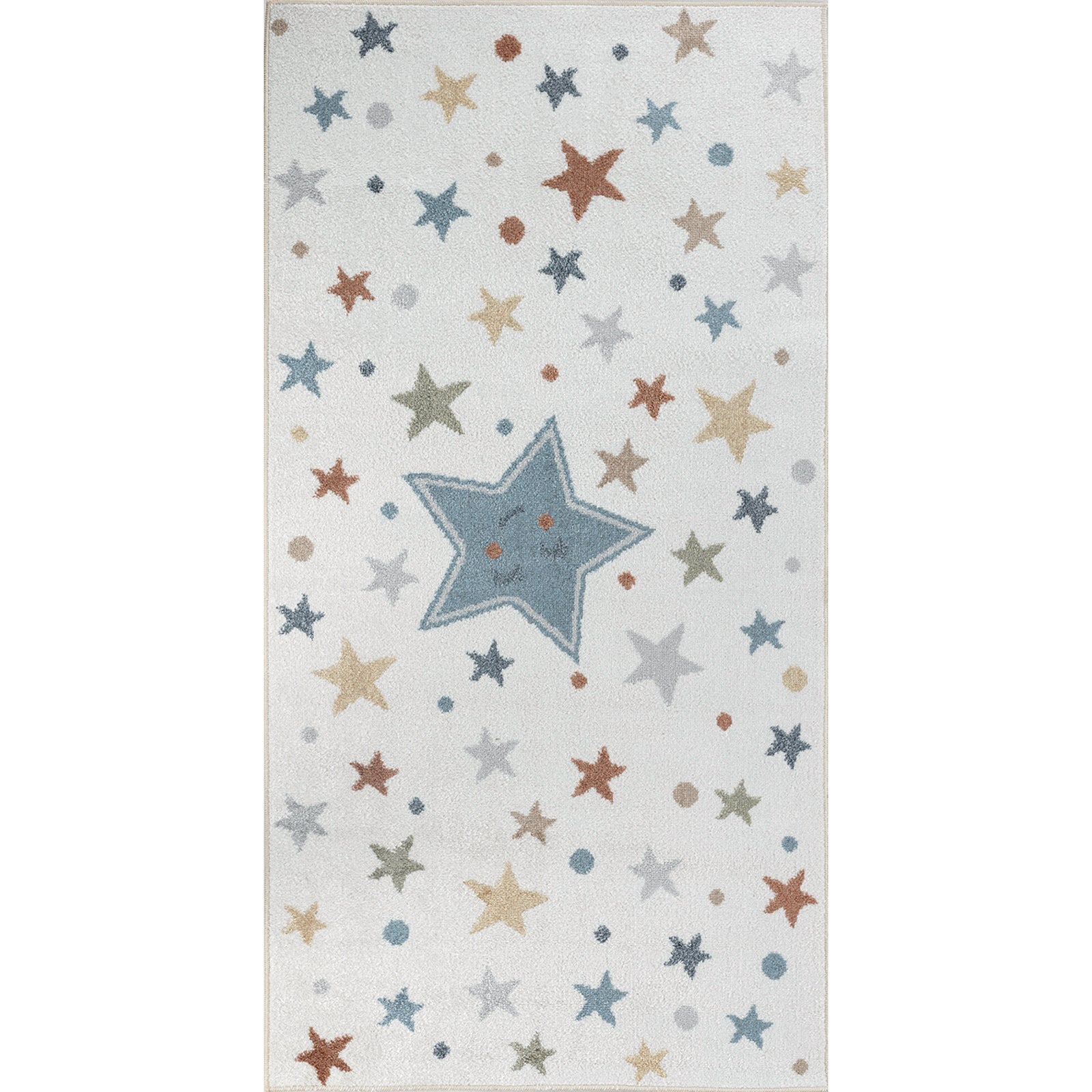 SUPERMAMA Machine Washable Kids' Rug