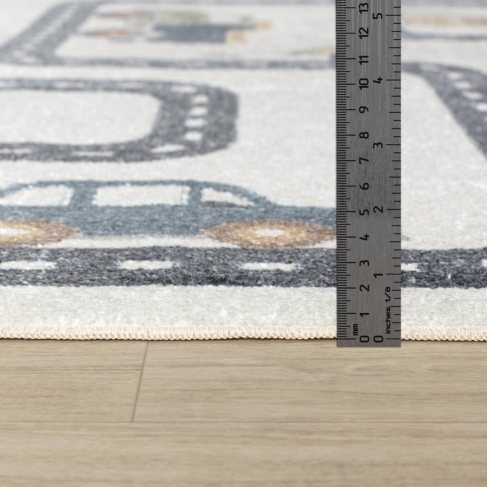 VROOMVILLE Machine Washable Kids' Rug