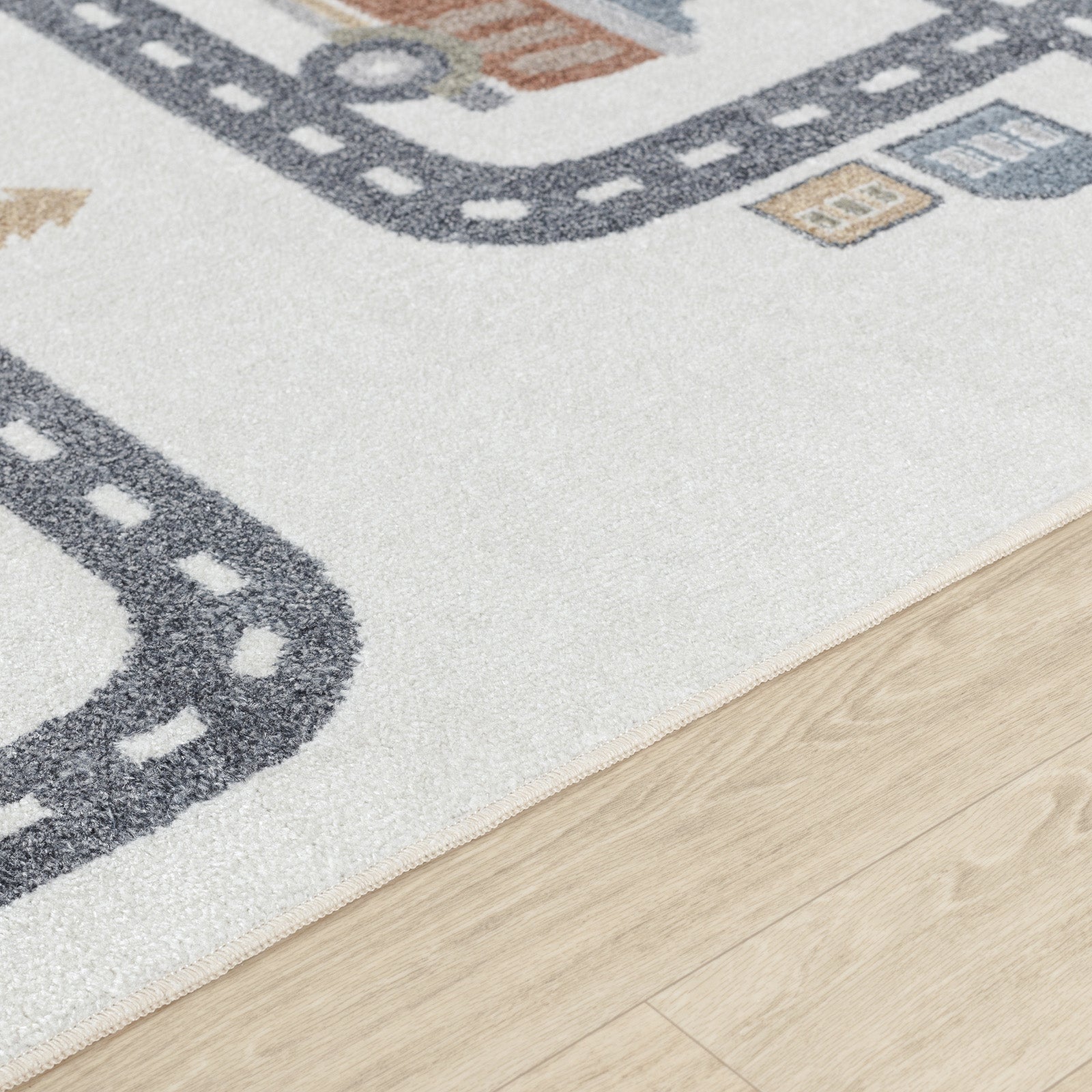 VROOMVILLE Machine Washable Kids' Rug