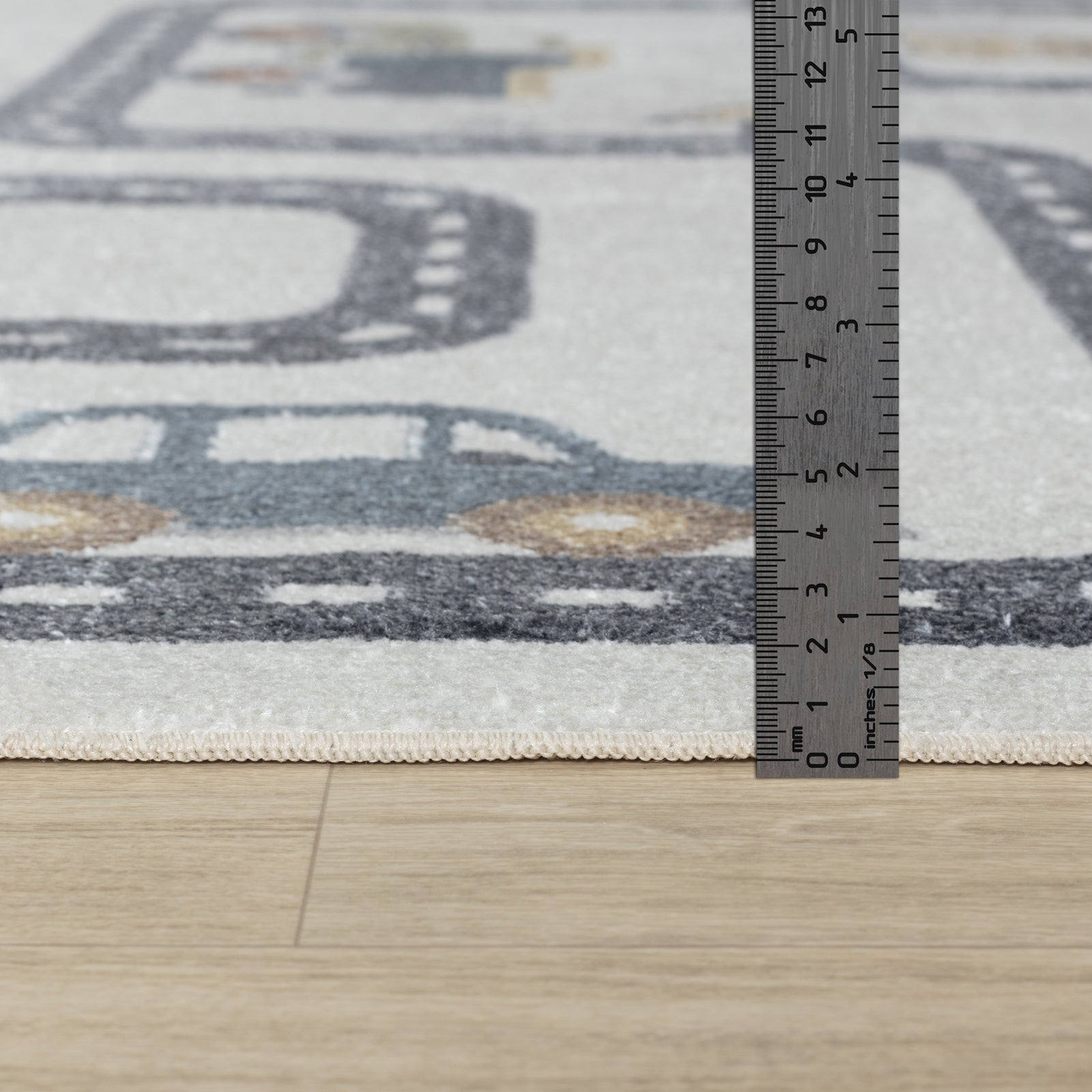 VROOMVILLE Machine Washable Kids' Rug