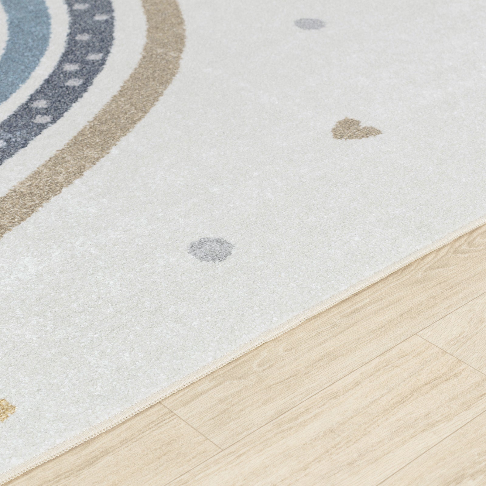 RAINI-BOW Machine Washable Kids' Rug