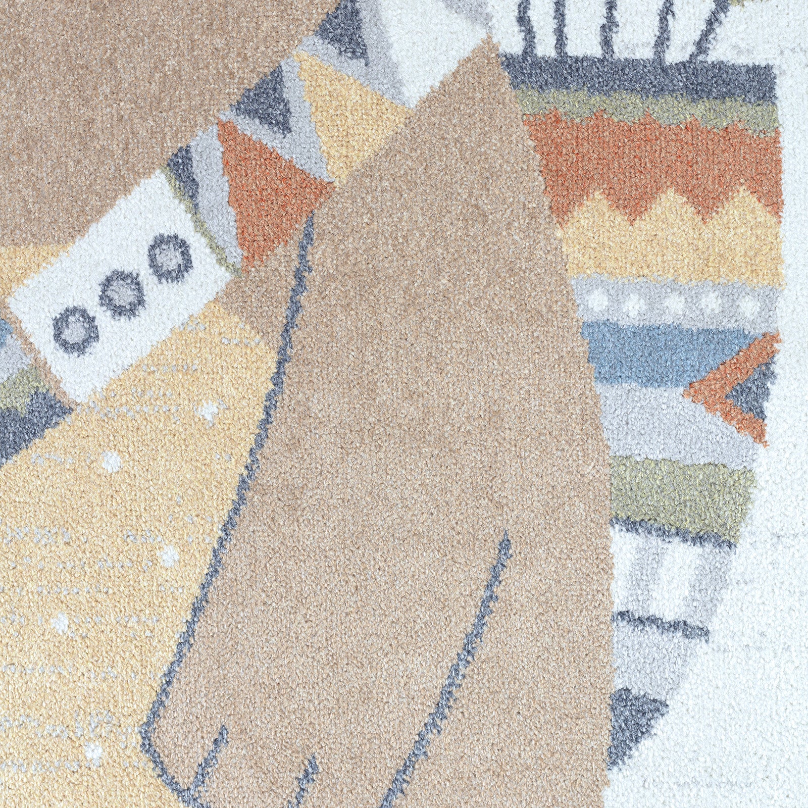 OURSIGENE Machine Washable Kids' Rug