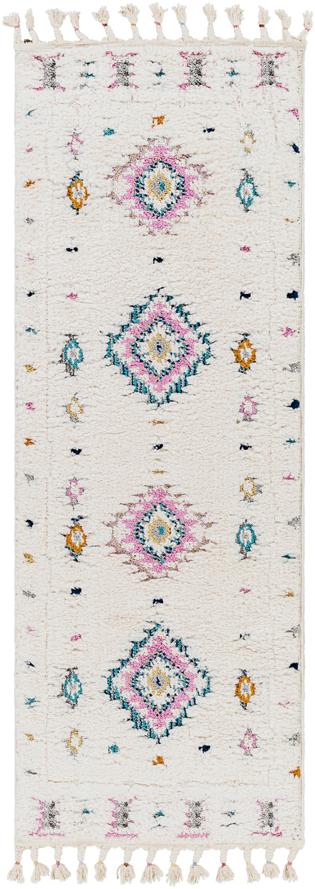 PUKYU Boho Shaggy Area Rug