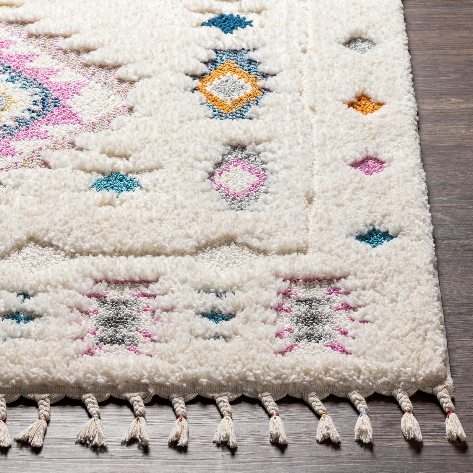 PUKYU Boho Shaggy Area Rug