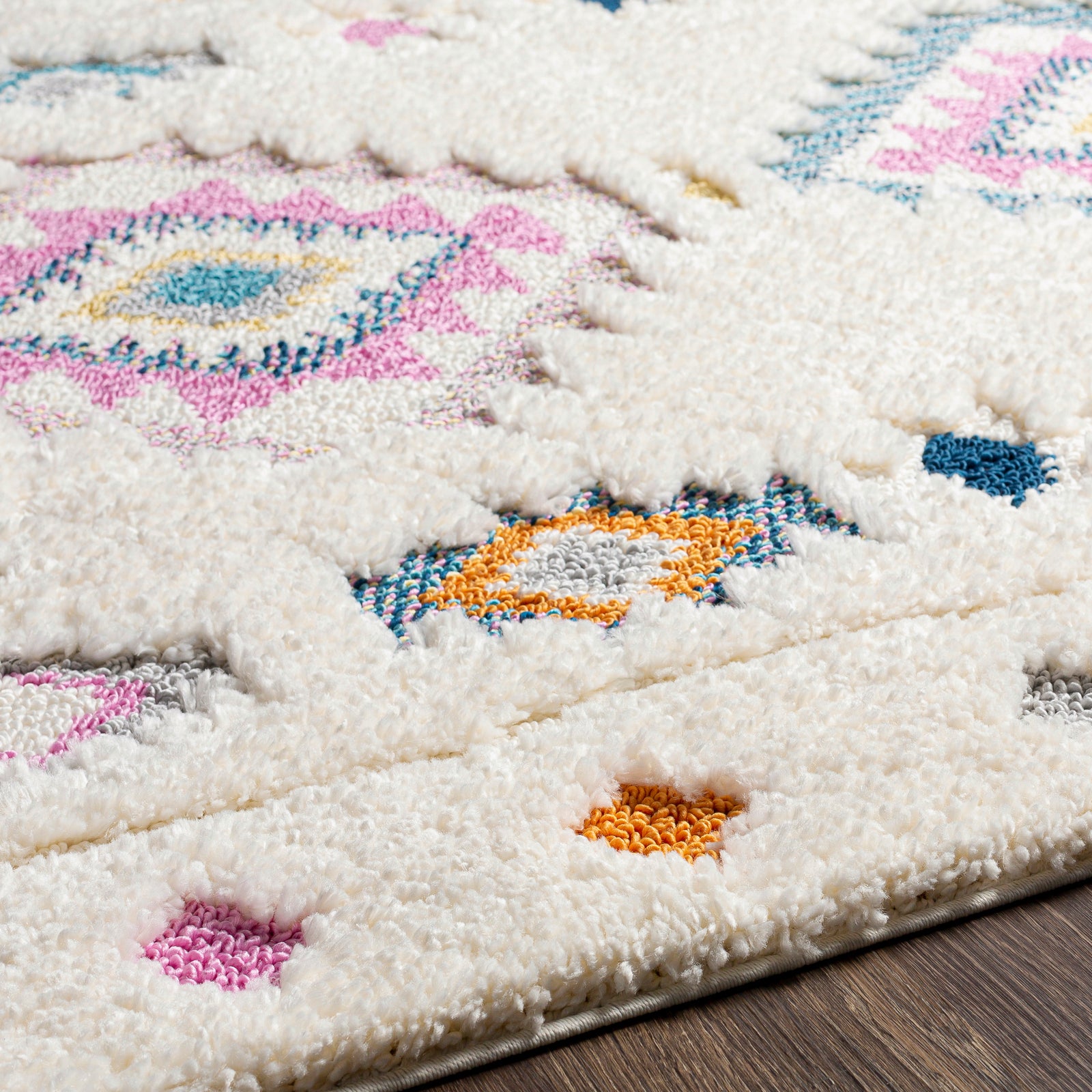 PUKYU Boho Shaggy Area Rug