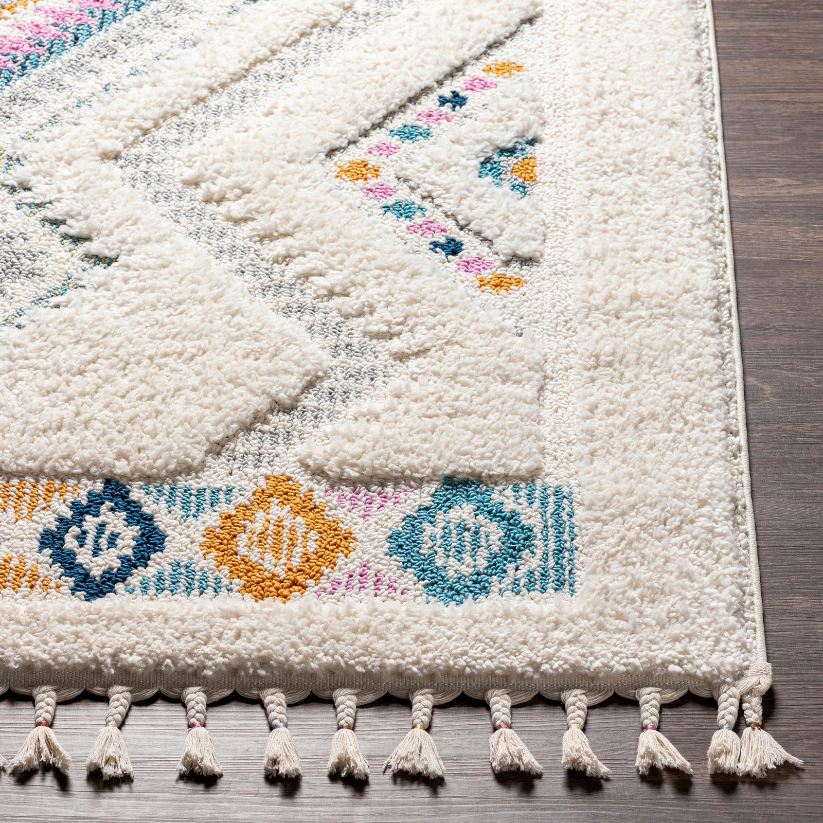 PUKYU Boho Shaggy Area Rug