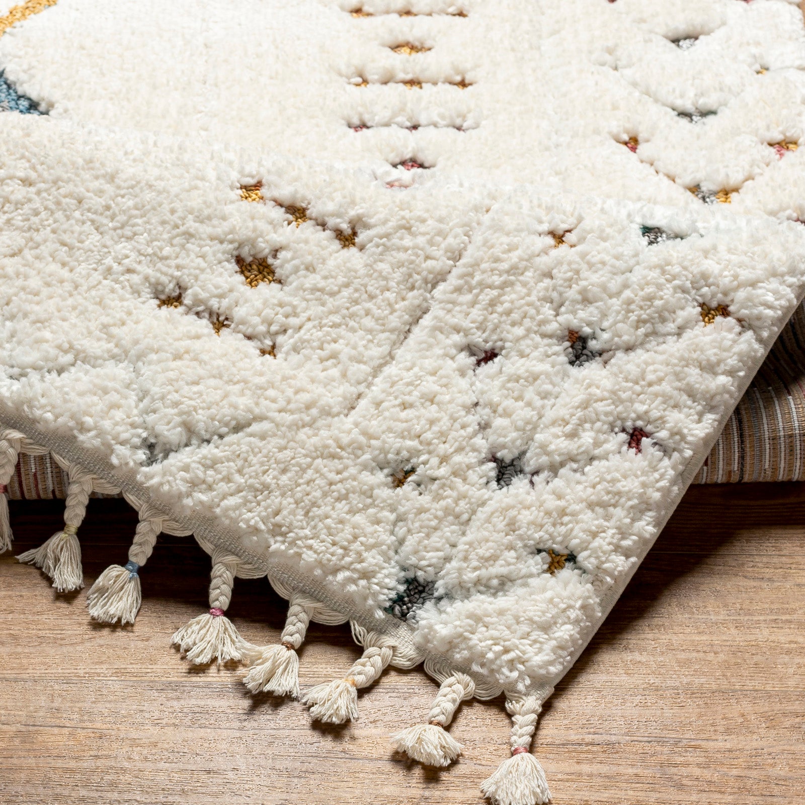PUKYU Boho Shaggy Area Rug
