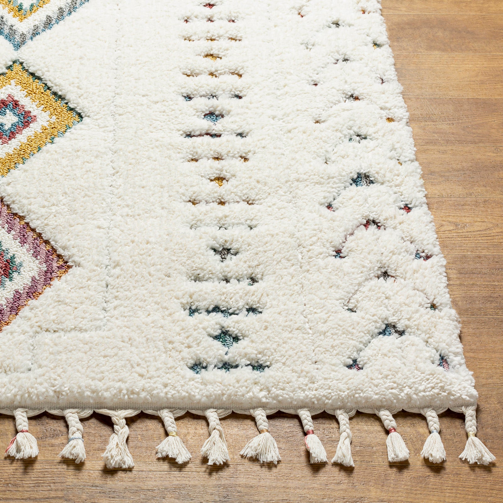 PUKYU Boho Shaggy Area Rug