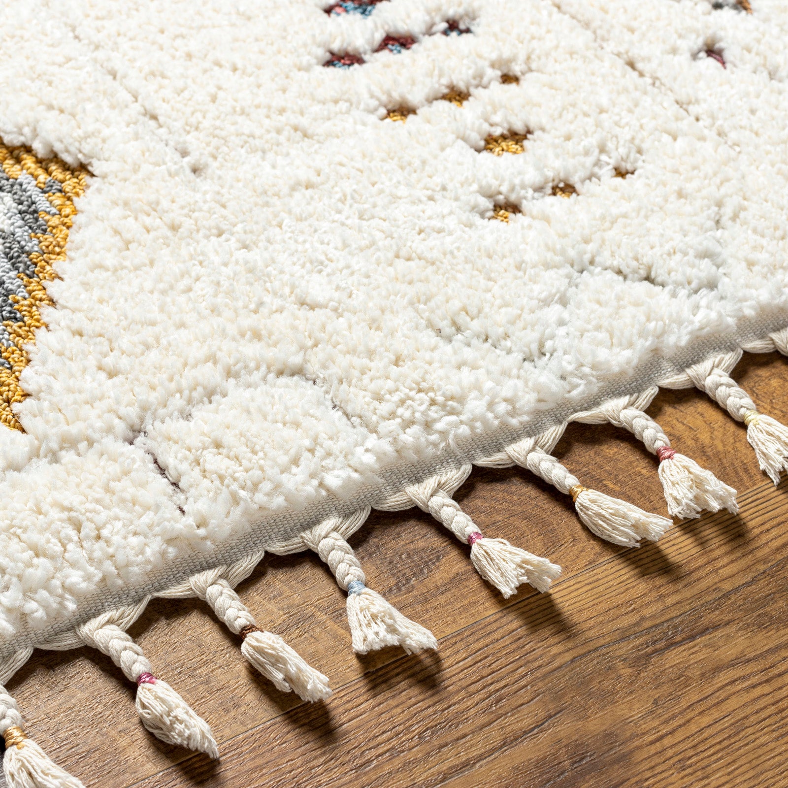 PUKYU Boho Shaggy Area Rug