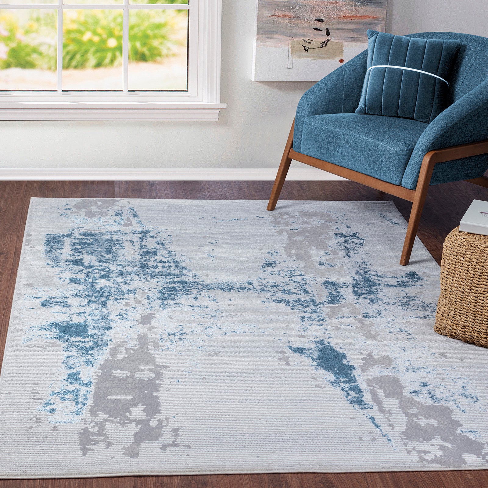 EYRA Modern Abstract Area Rug