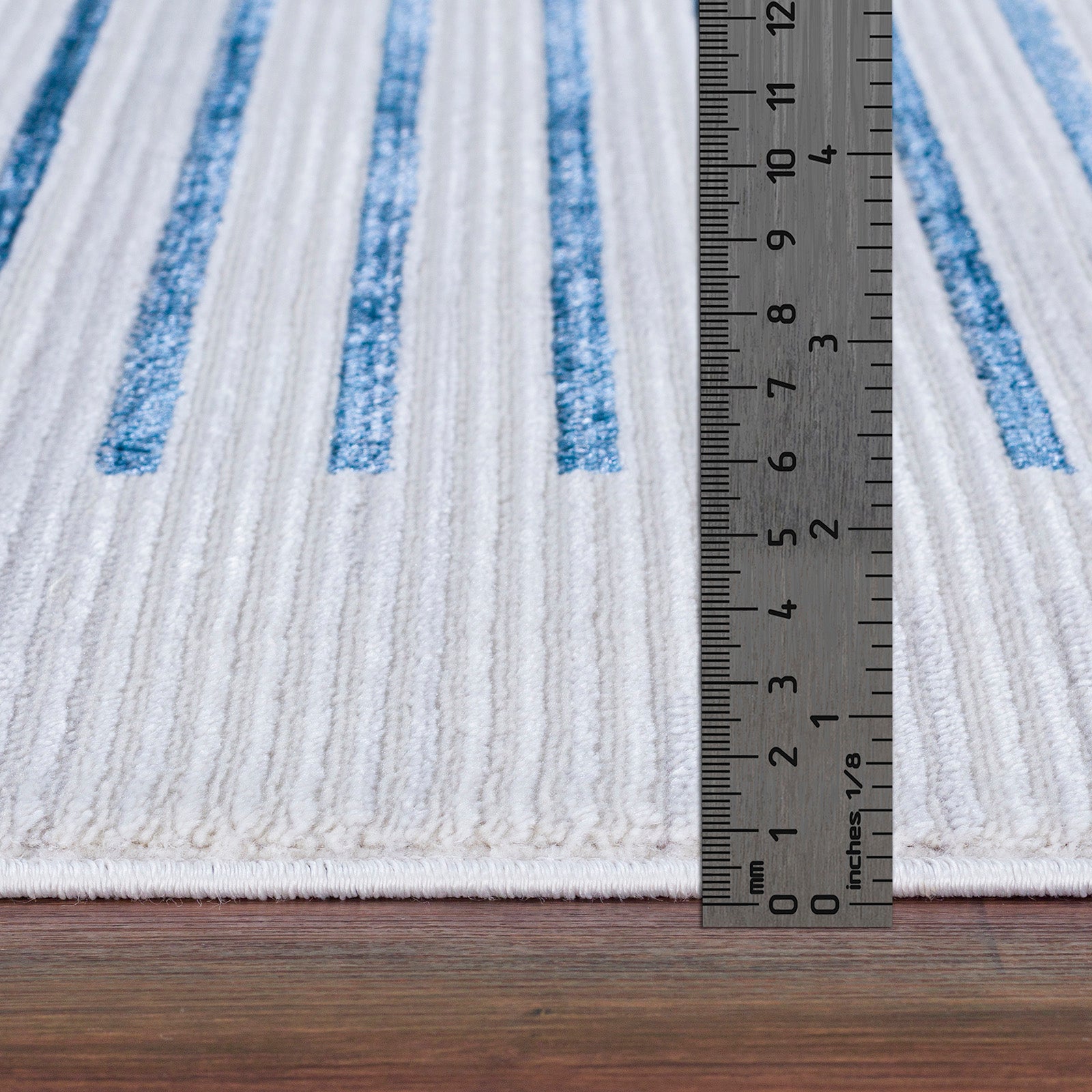 KAYSA Striped Skanki Area Rug