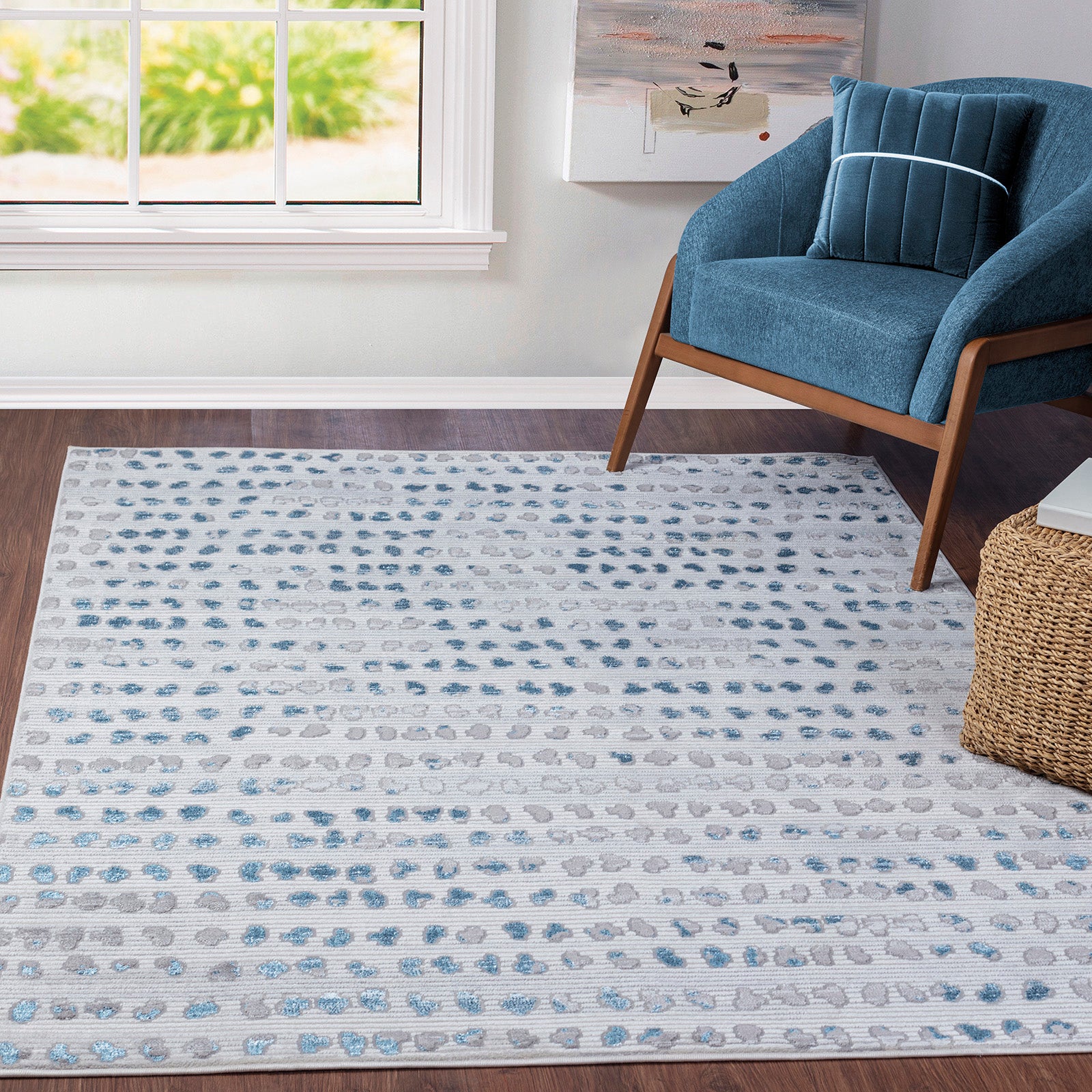 VALKIRIA Polka Dot Skandi Area Rug