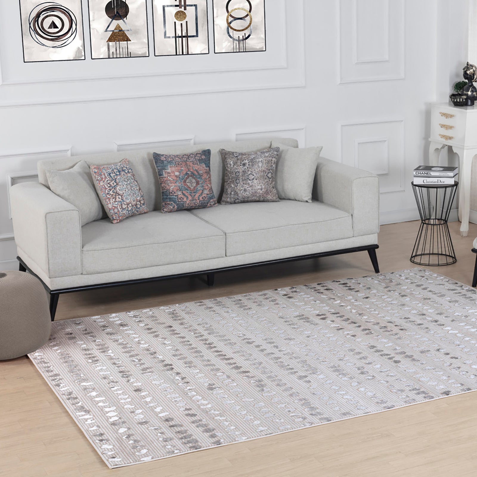 VALKIRIA Polka Dot Skandi Area Rug