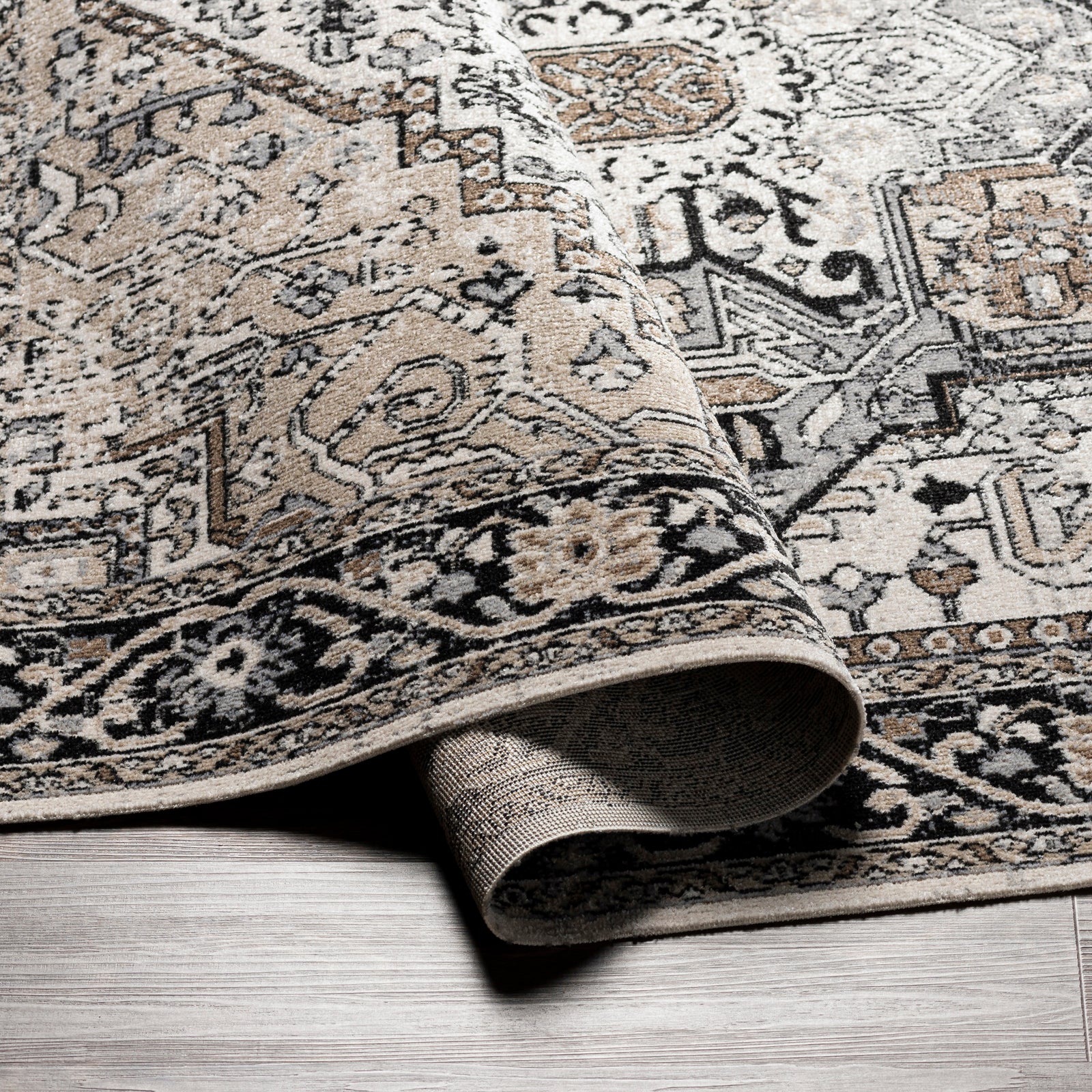 LIANA Machine Washable Vintage Runner Rug