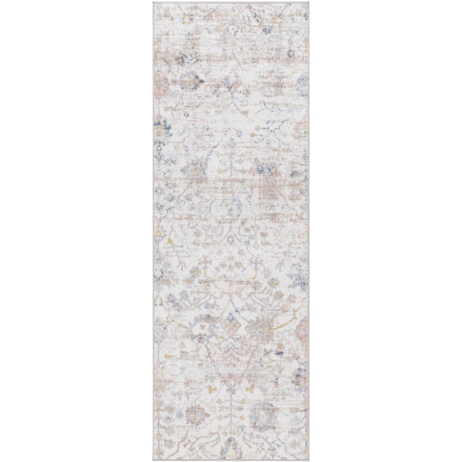 LIVIA Machine Washable Vintage Runner Rug