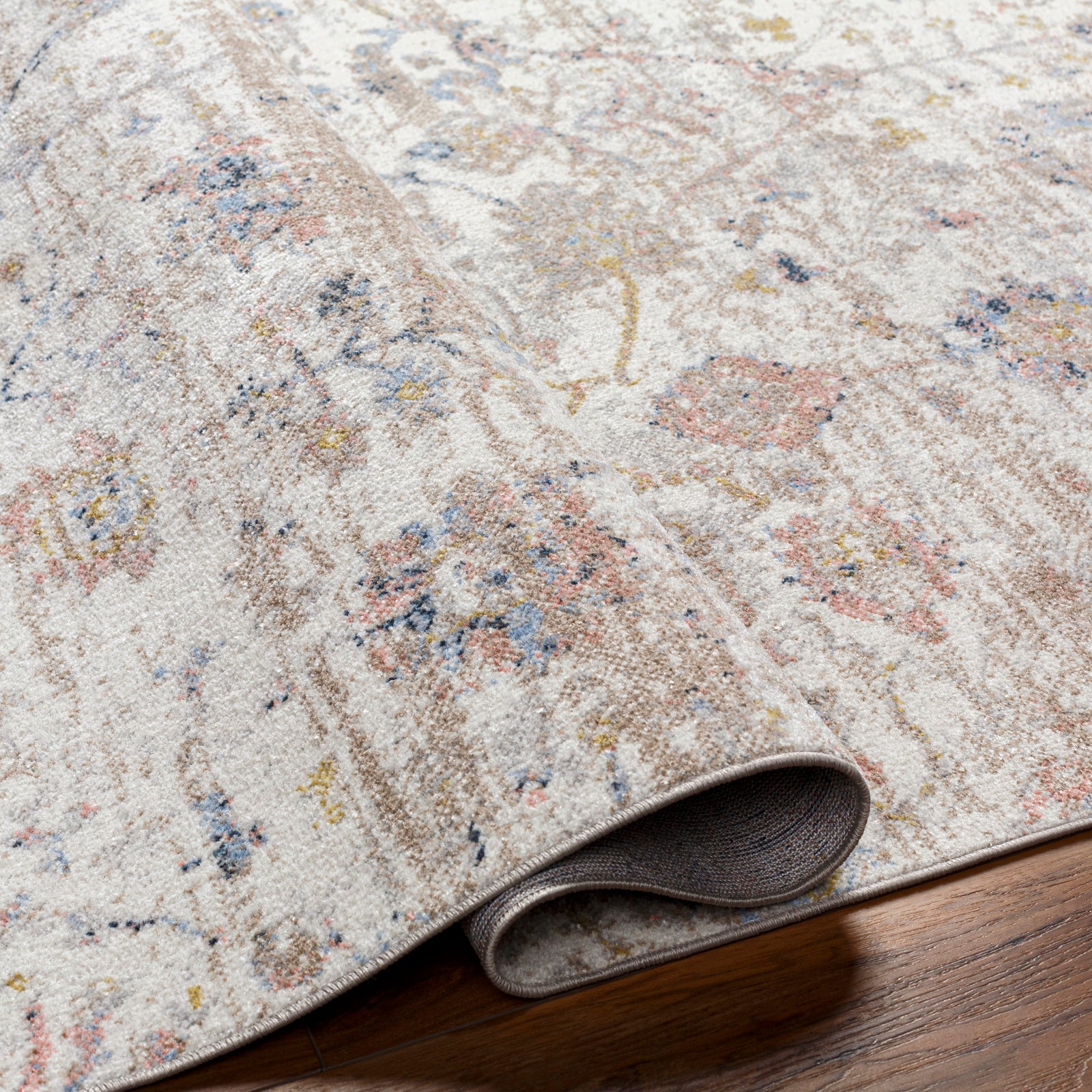 LIVIA Machine Washable Vintage Runner Rug