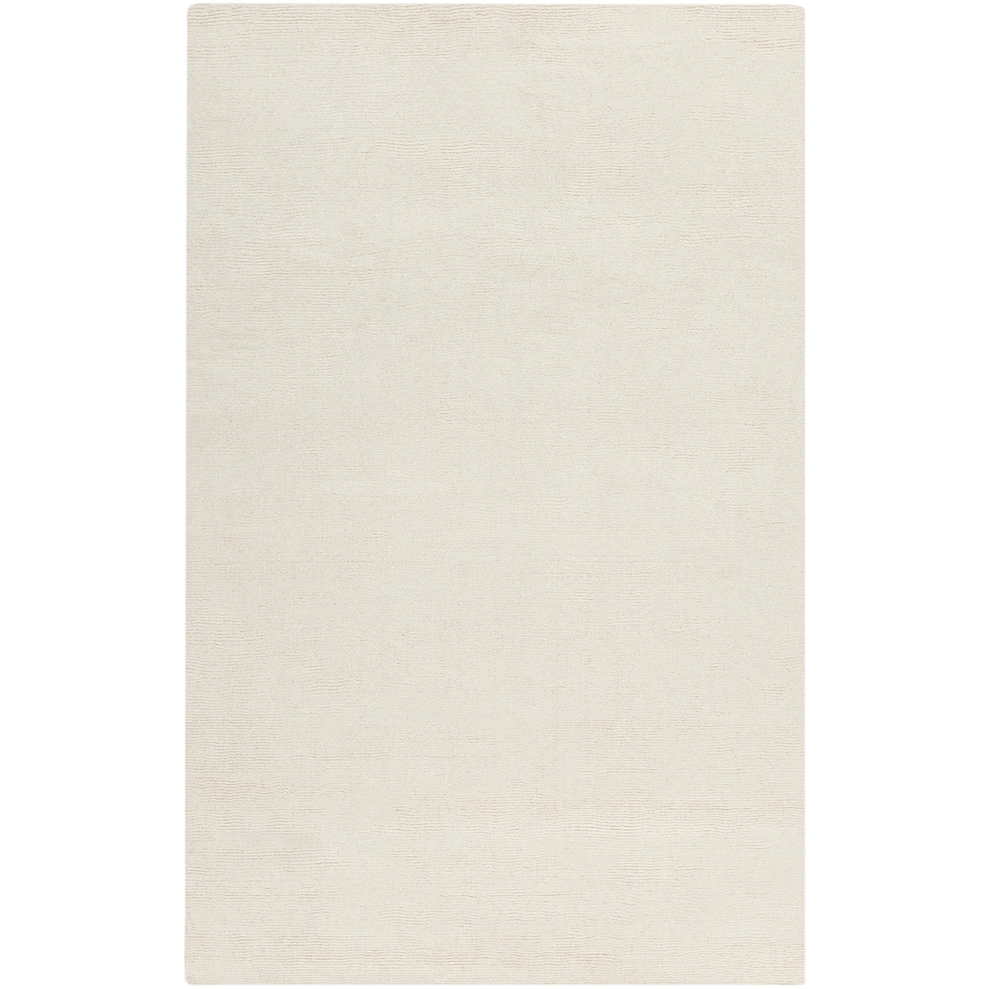 MITHILA Hand-Loomed Modern Wool Cream Area Rug
