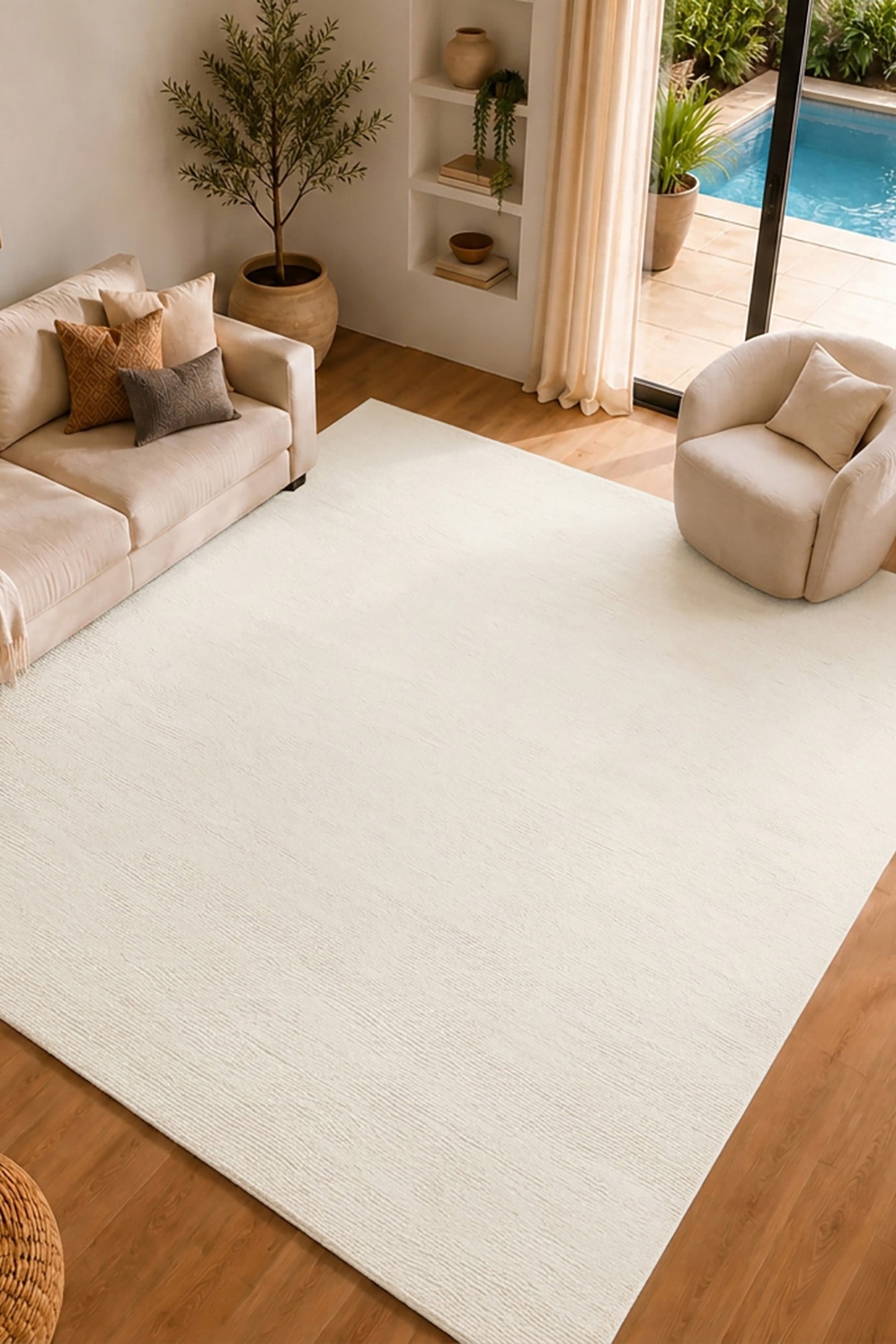 Mystique Handmade Wool Modern Rug