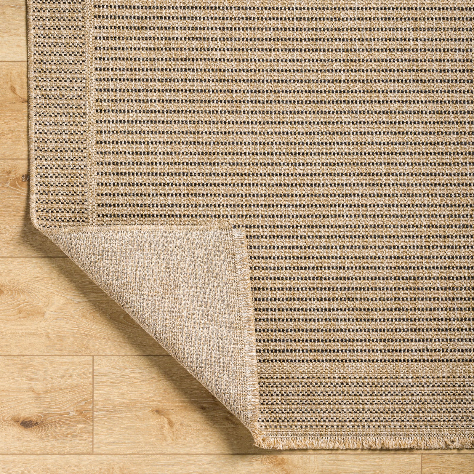 MINDY In- & Outdoor Cottage Jute-Look Beige Area Rug