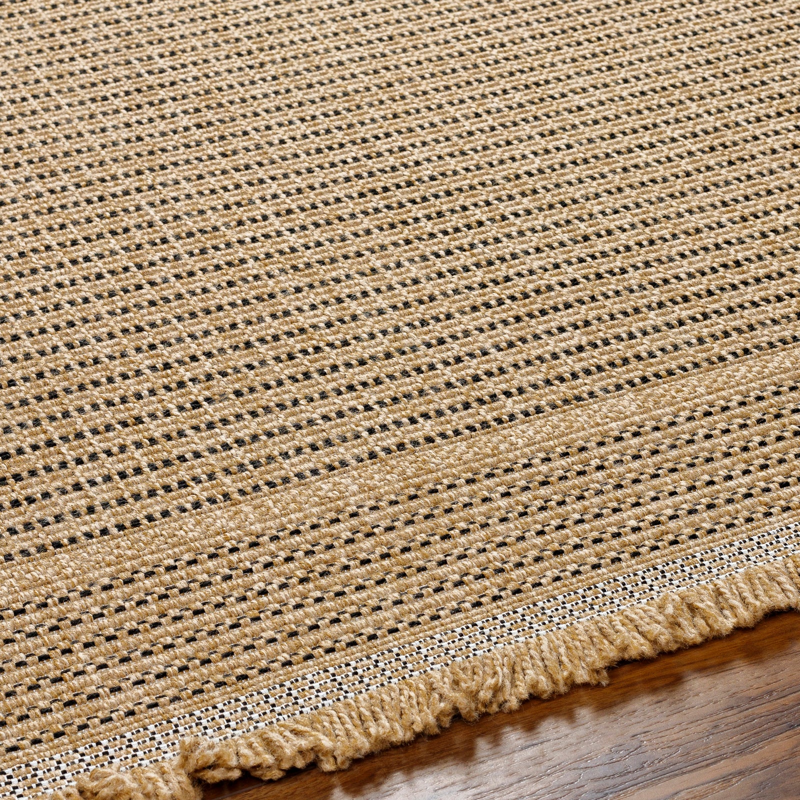 MINDY In- & Outdoor Cottage Jute-Look Beige Area Rug