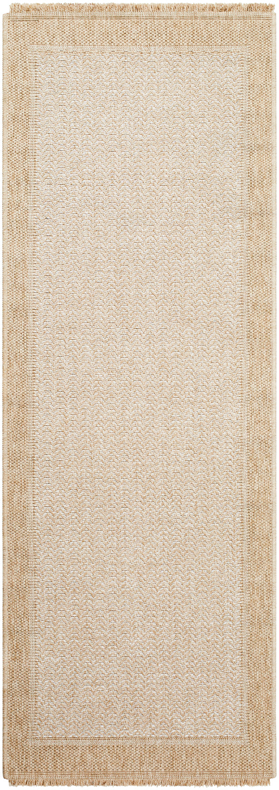 JENNY In- & Outdoor Cottage Jute-Look Beige/Tan Area Rug