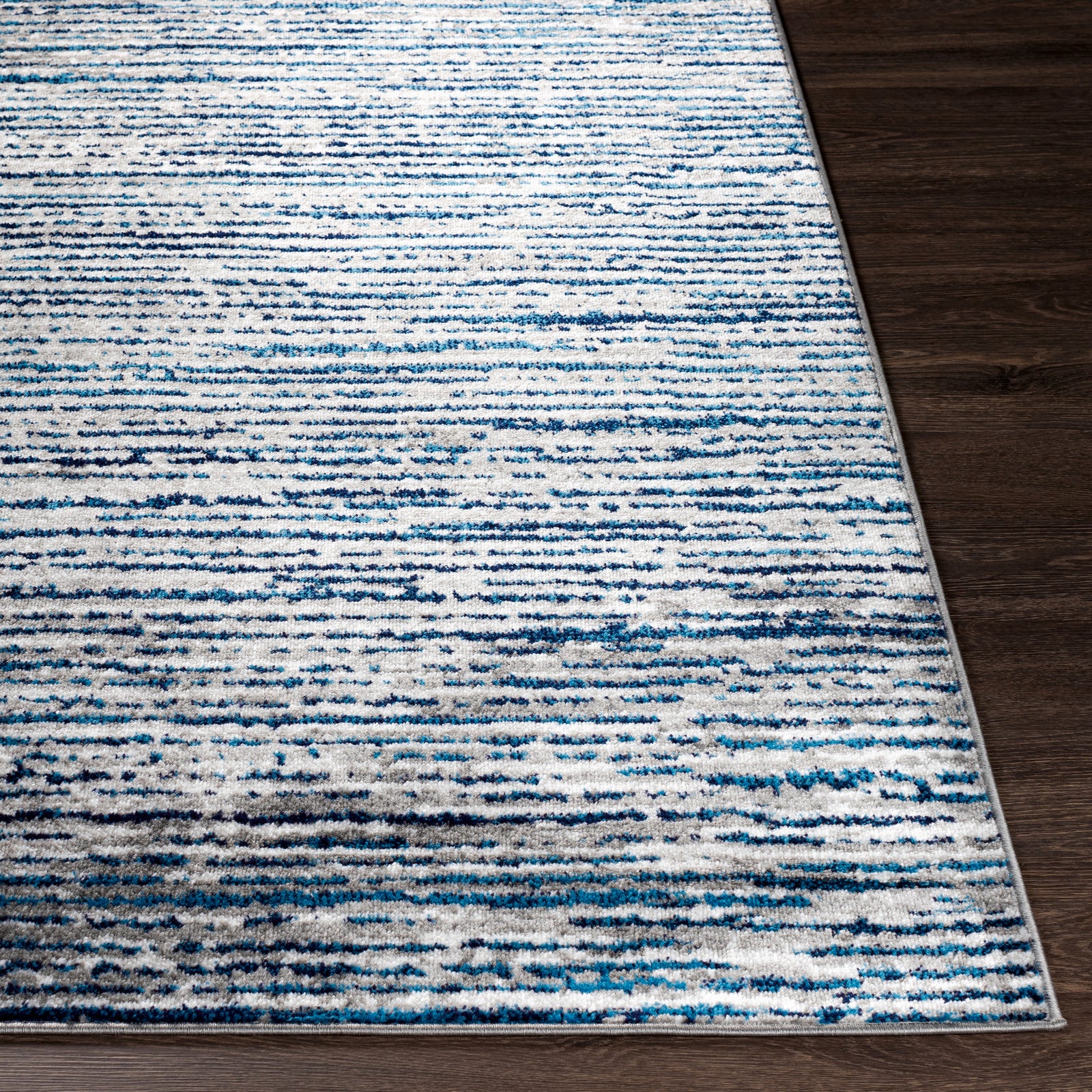 EVAN Scandi Modern Navy Area Rug