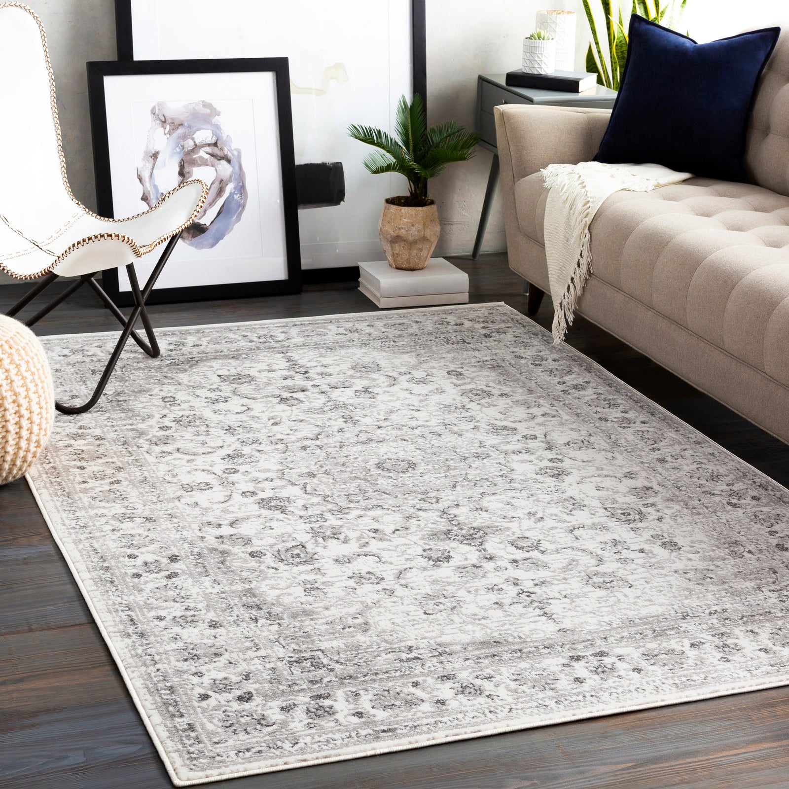 SANVI Oriental Vintage Area Rug