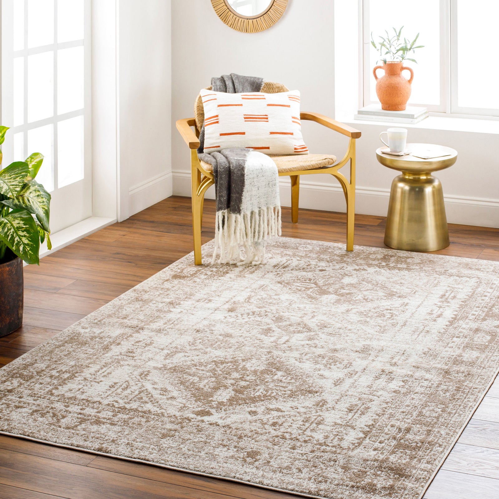 NEELAM Oriental Vintage Area Rug