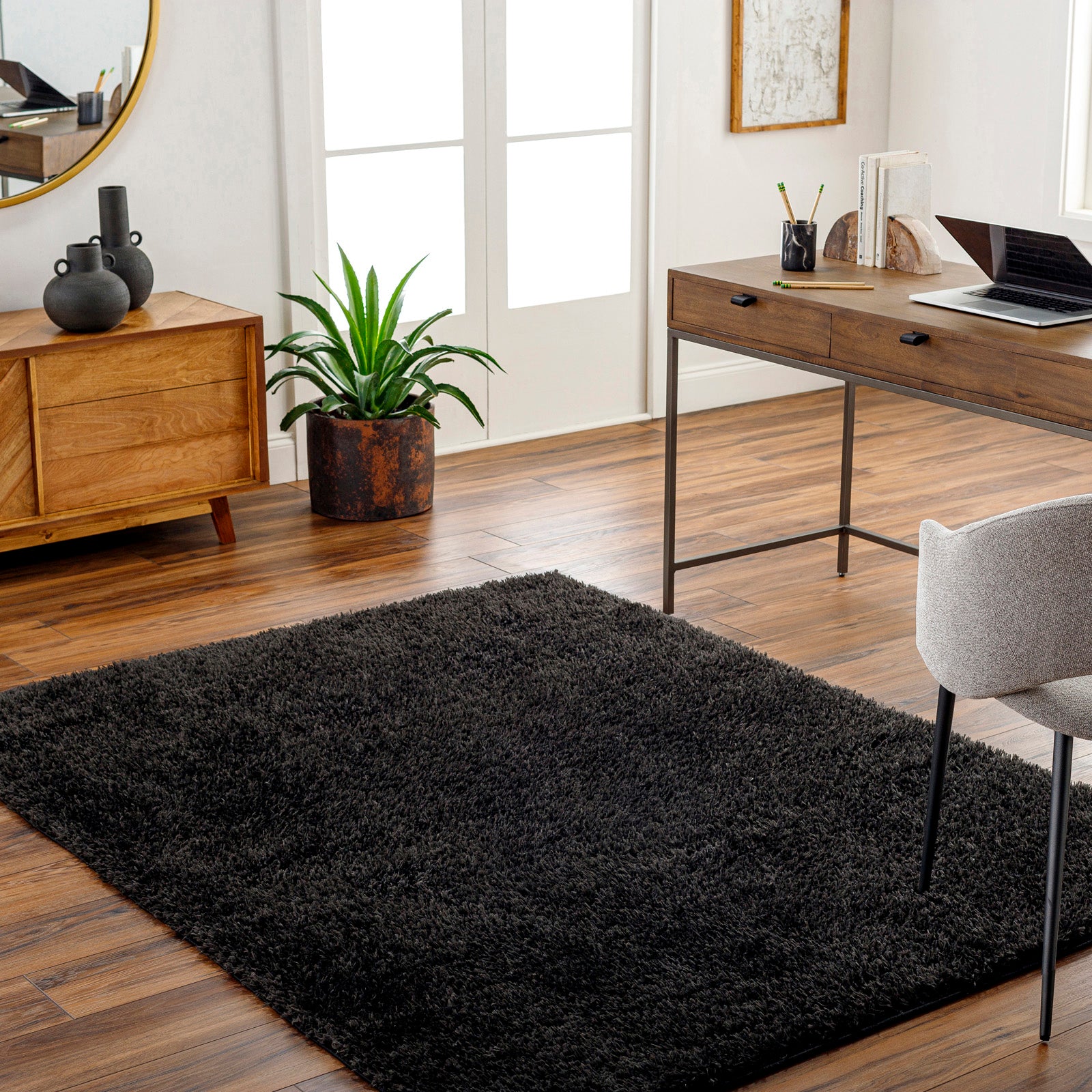 SOSO High Pile Shaggy Area Rug