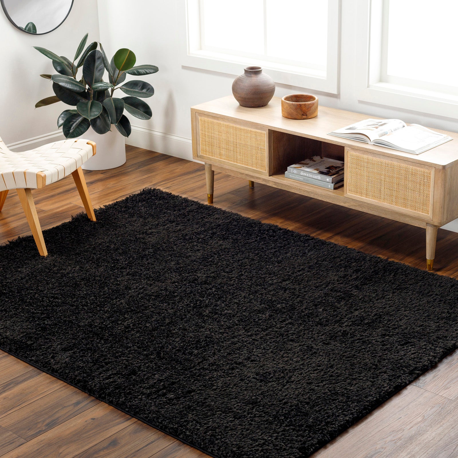 SOSO High Pile Shaggy Area Rug