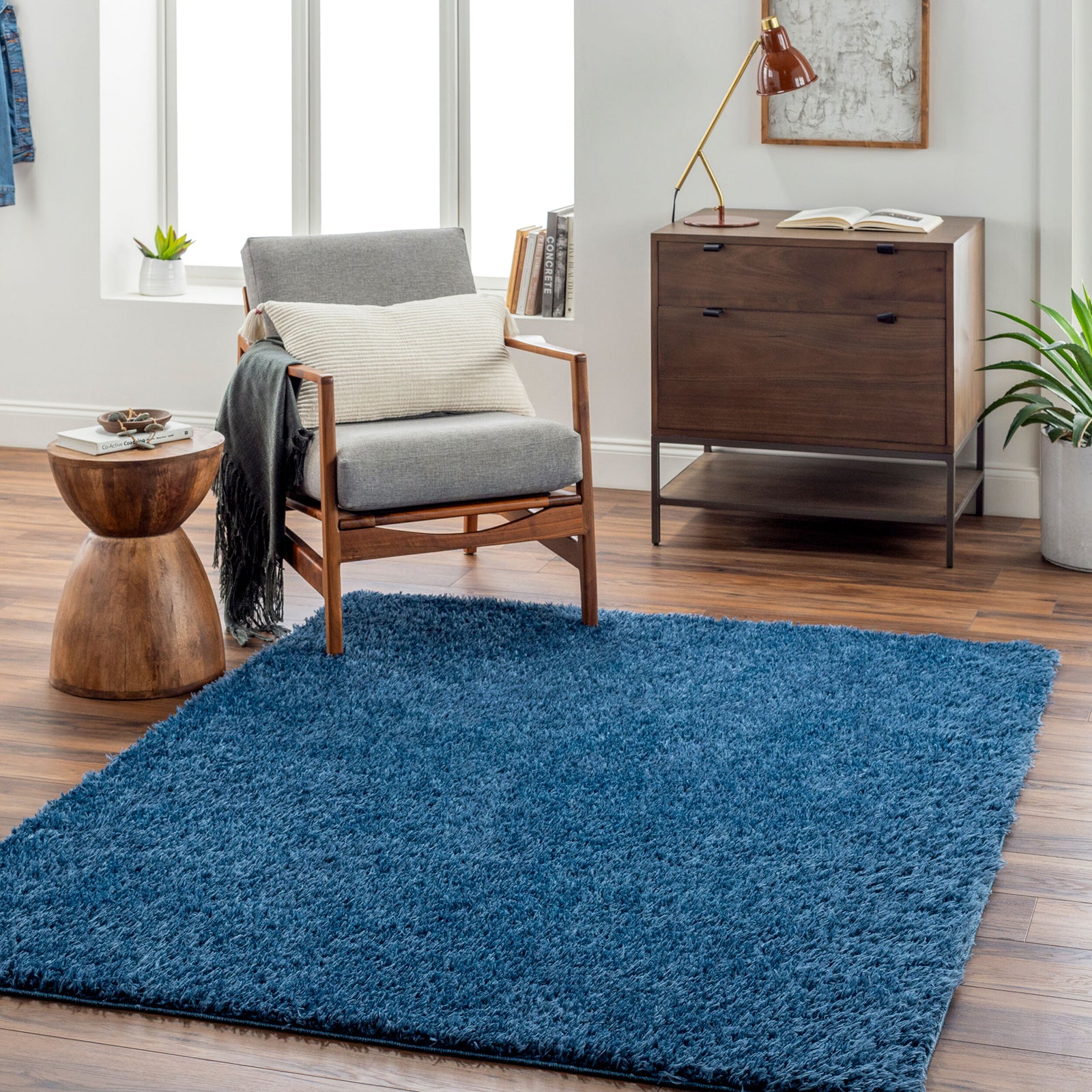 SOSO High Pile Shaggy Area Rug